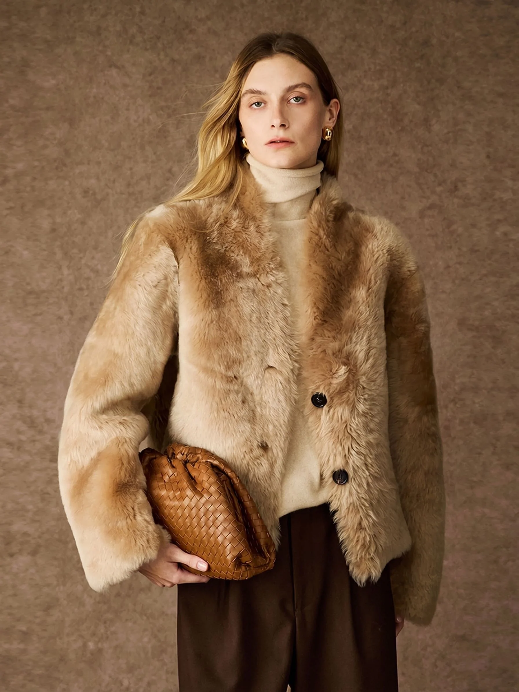 Plush Fur Jacket - Image 4