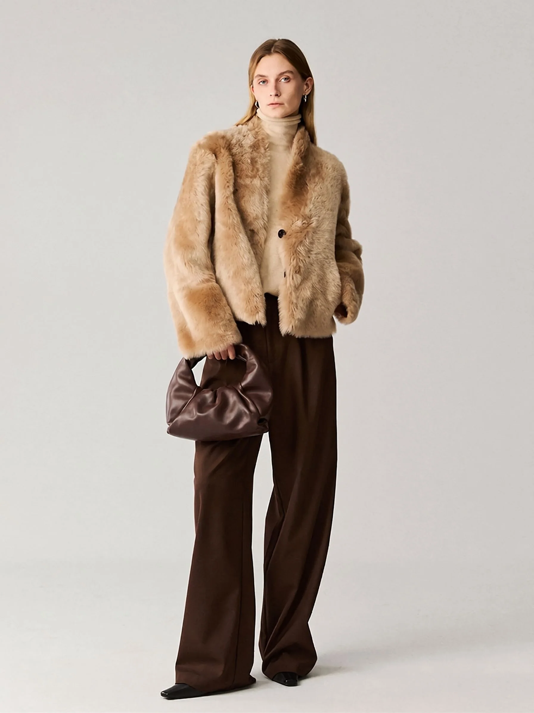 Plush Fur Jacket - Image 5
