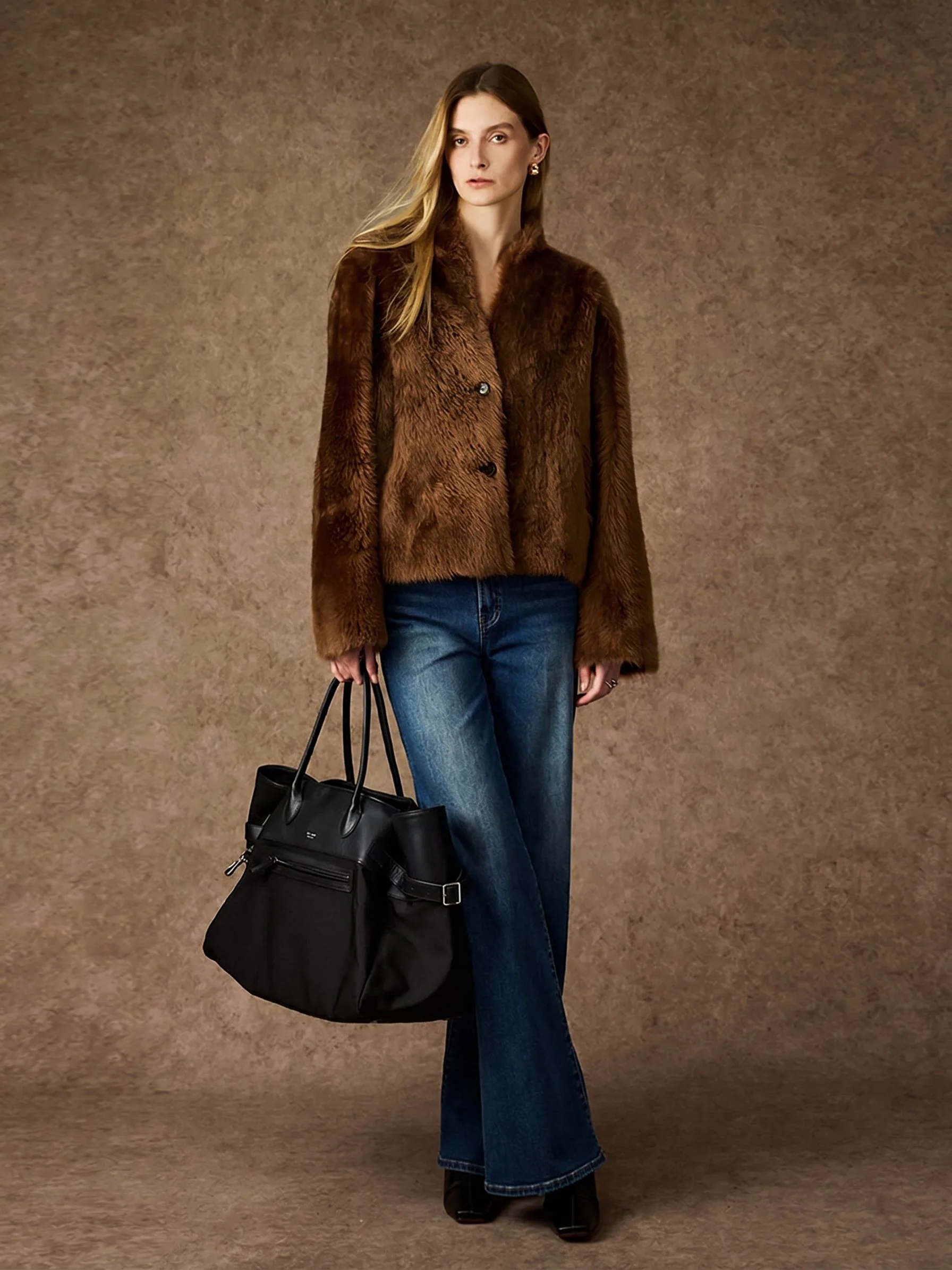 Plush Fur Jacket - Image 6