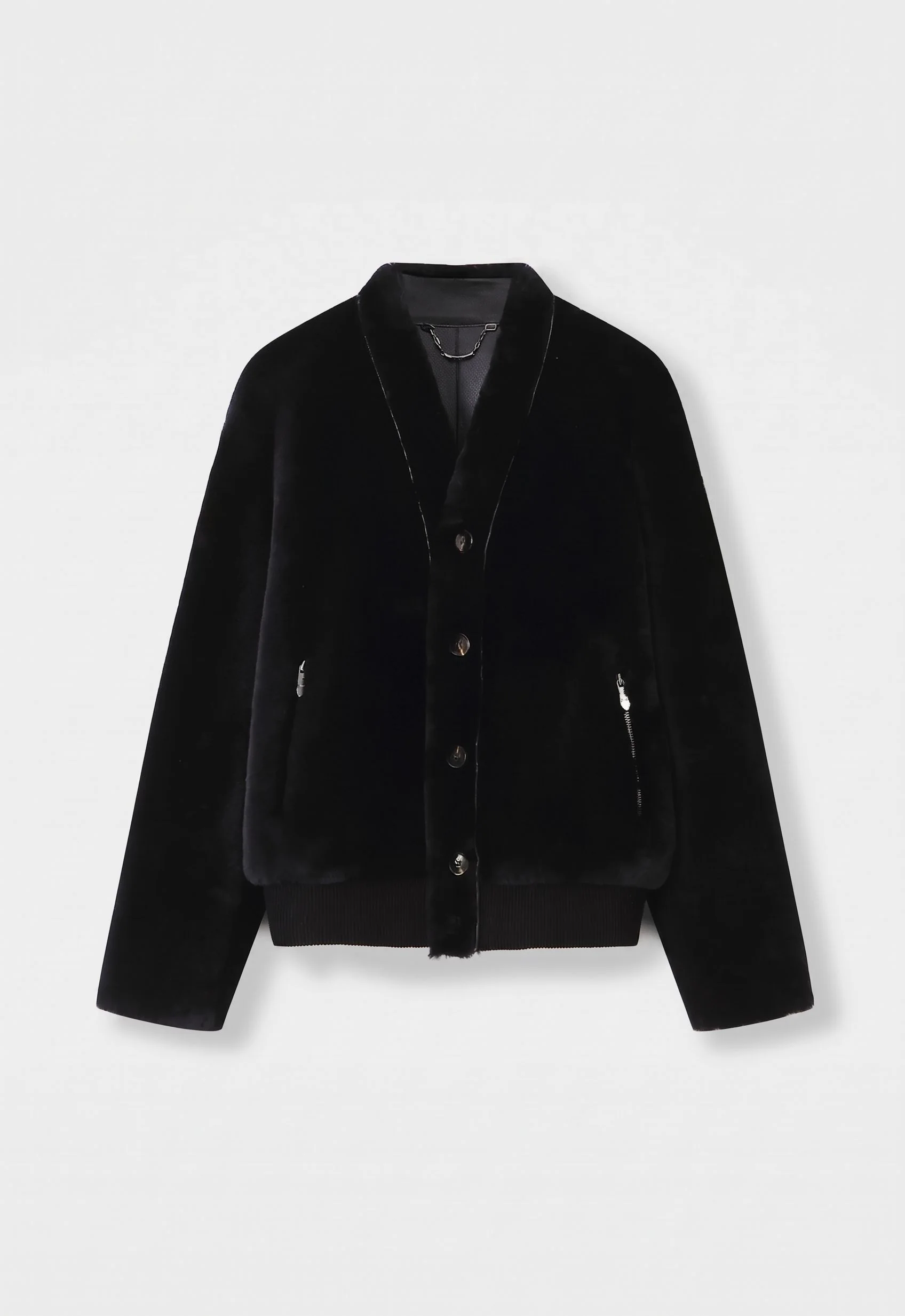 Plush Shawl Jacket - Image 5