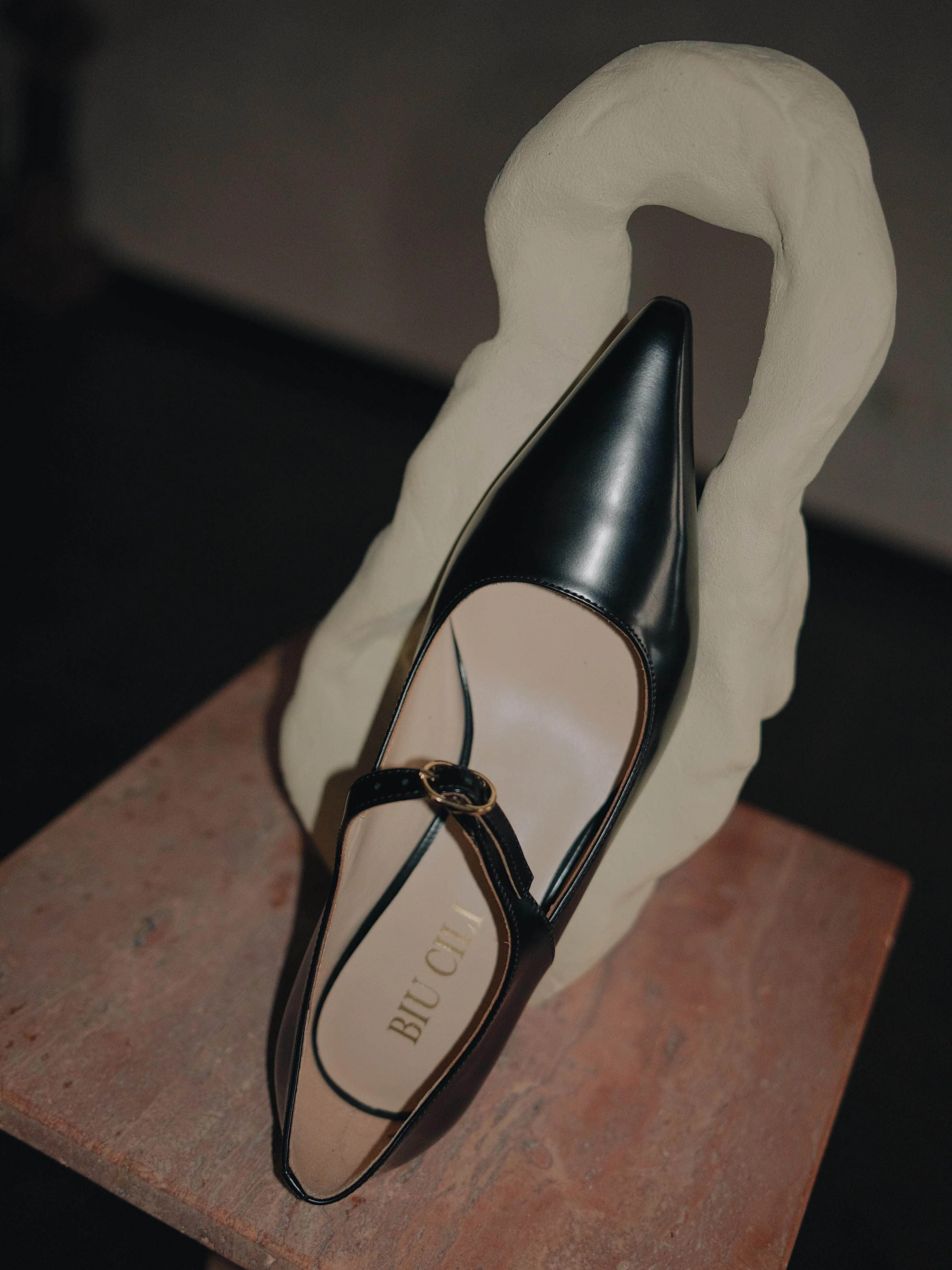 Pointed Mary Jane Pumps