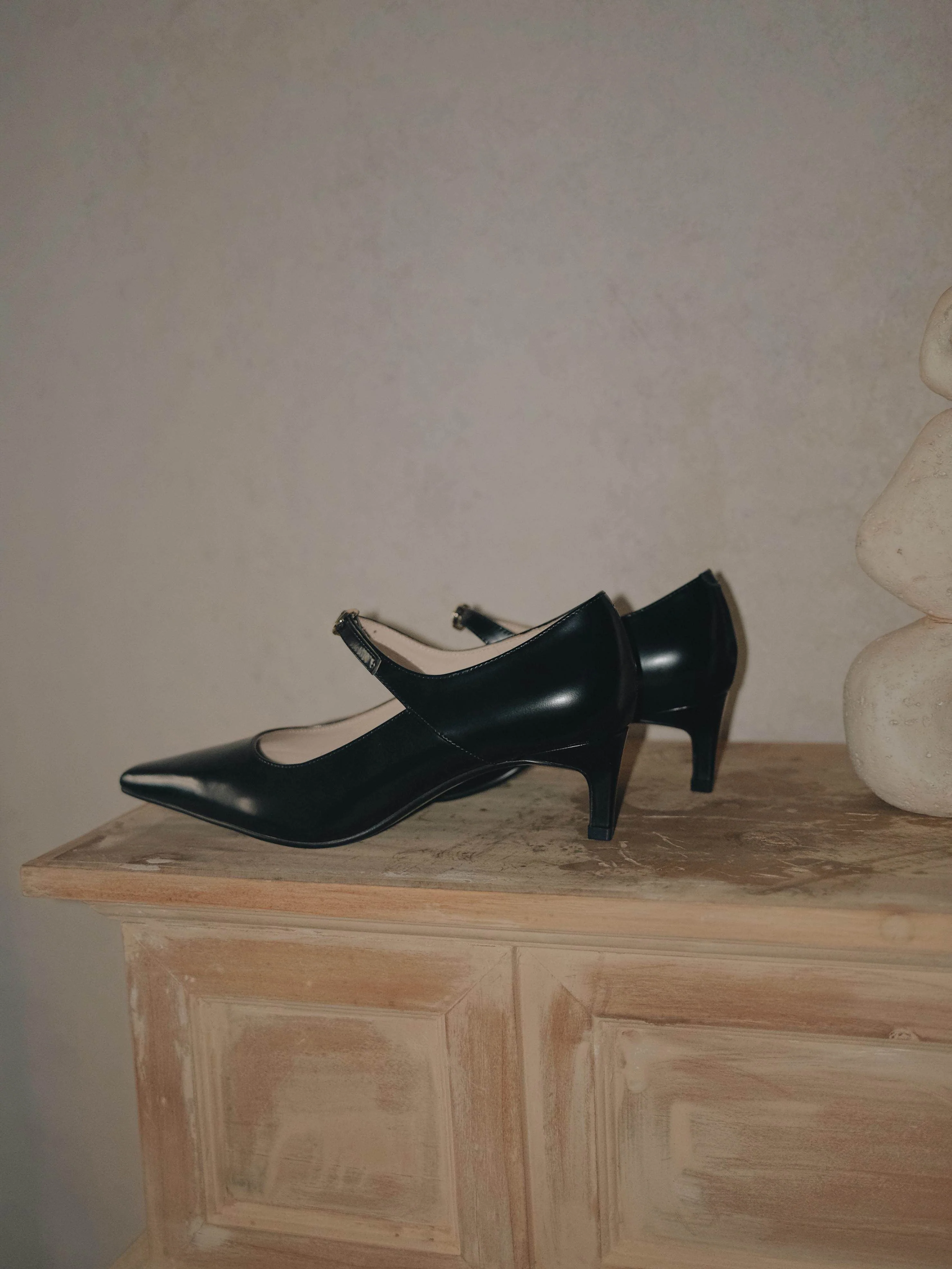 Pointed Mary Jane Pumps - Image 4