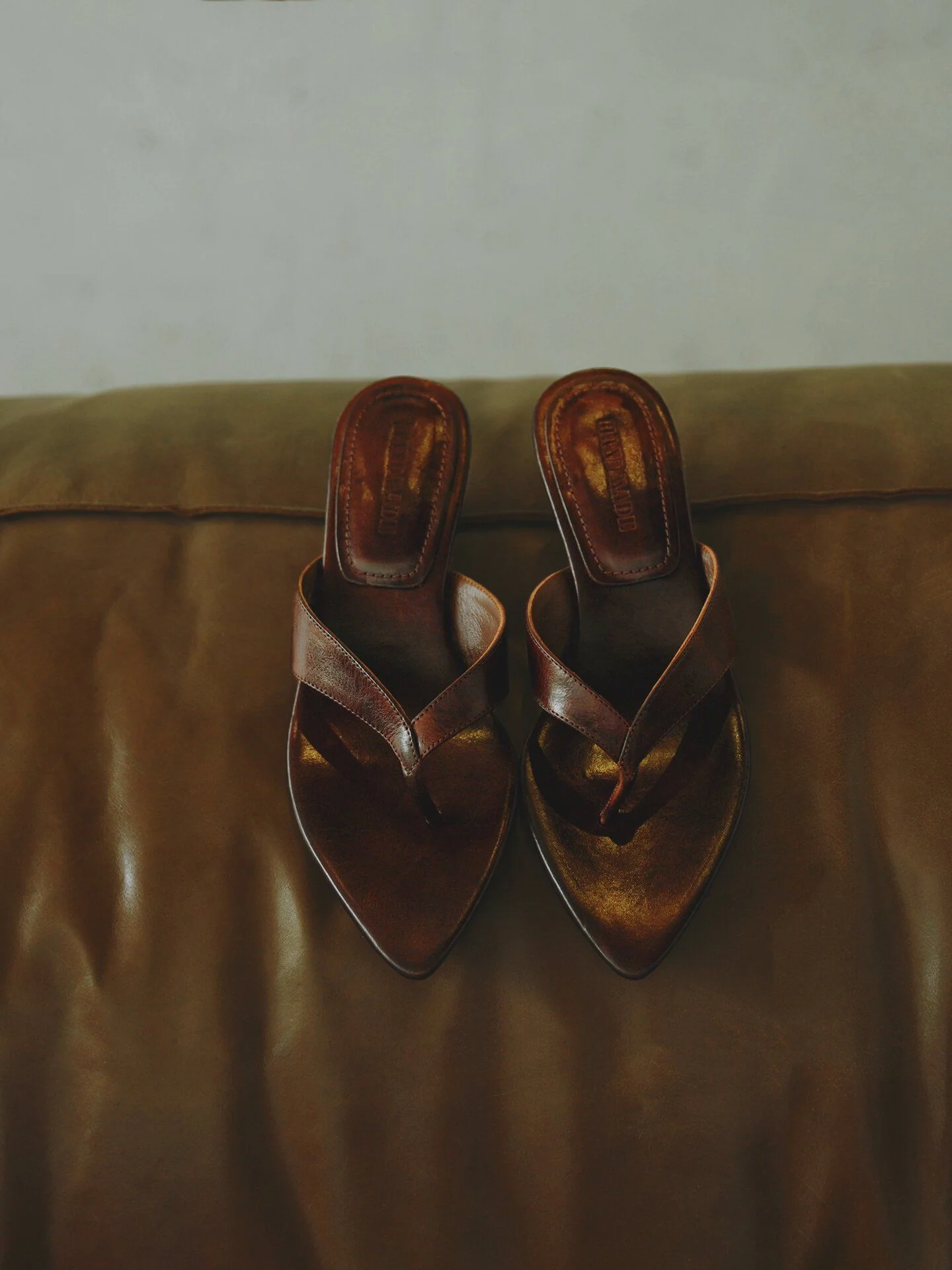 Pointed Thong Mules - Image 5