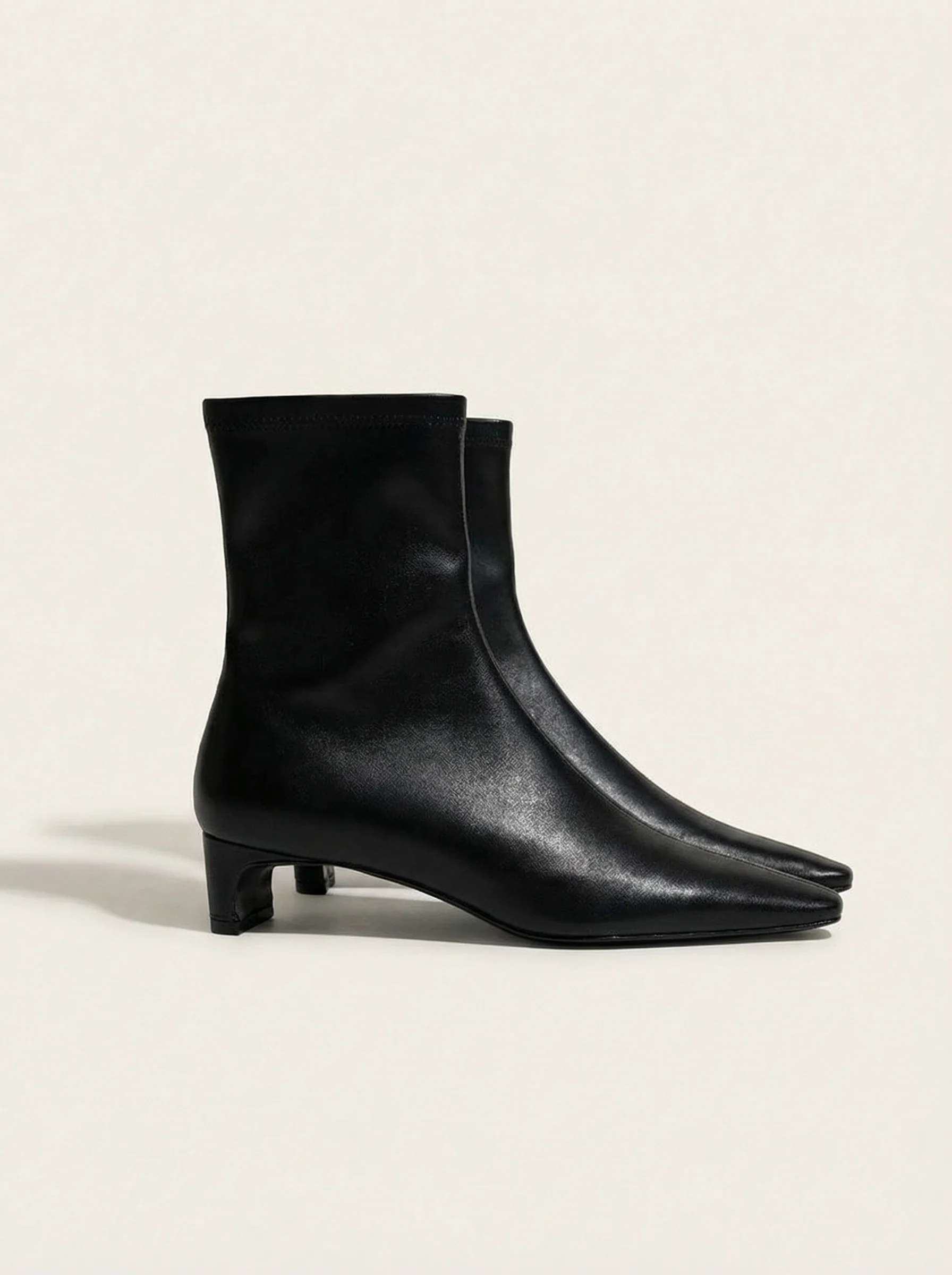 Pointed Zip Ankle Boots - Image 4