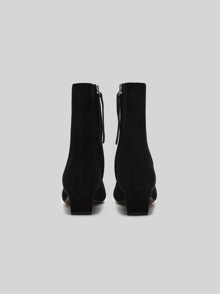 Pointed Zip Ankle Boots - Image 6