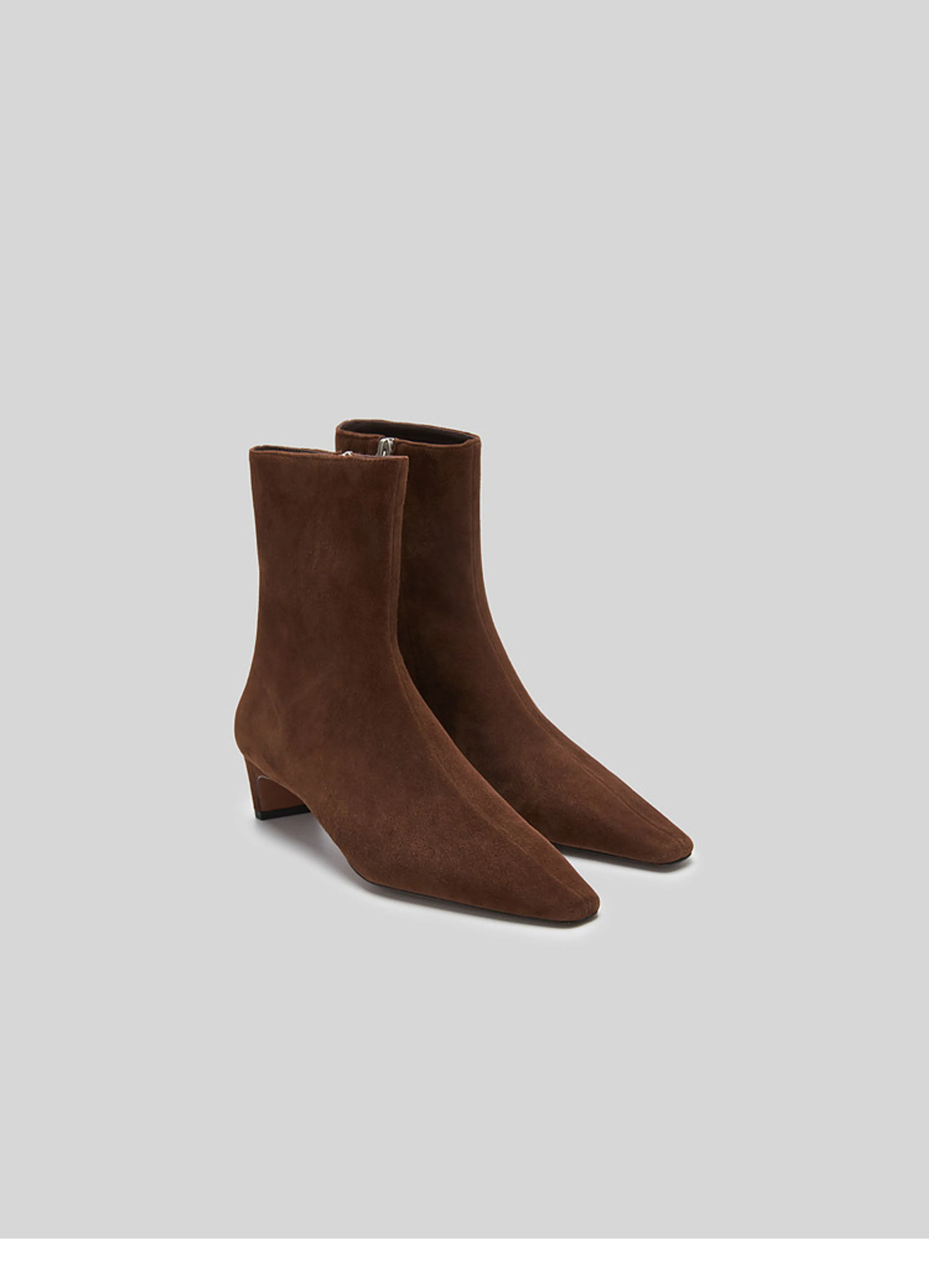 Pointed Zip Ankle Boots - Image 7