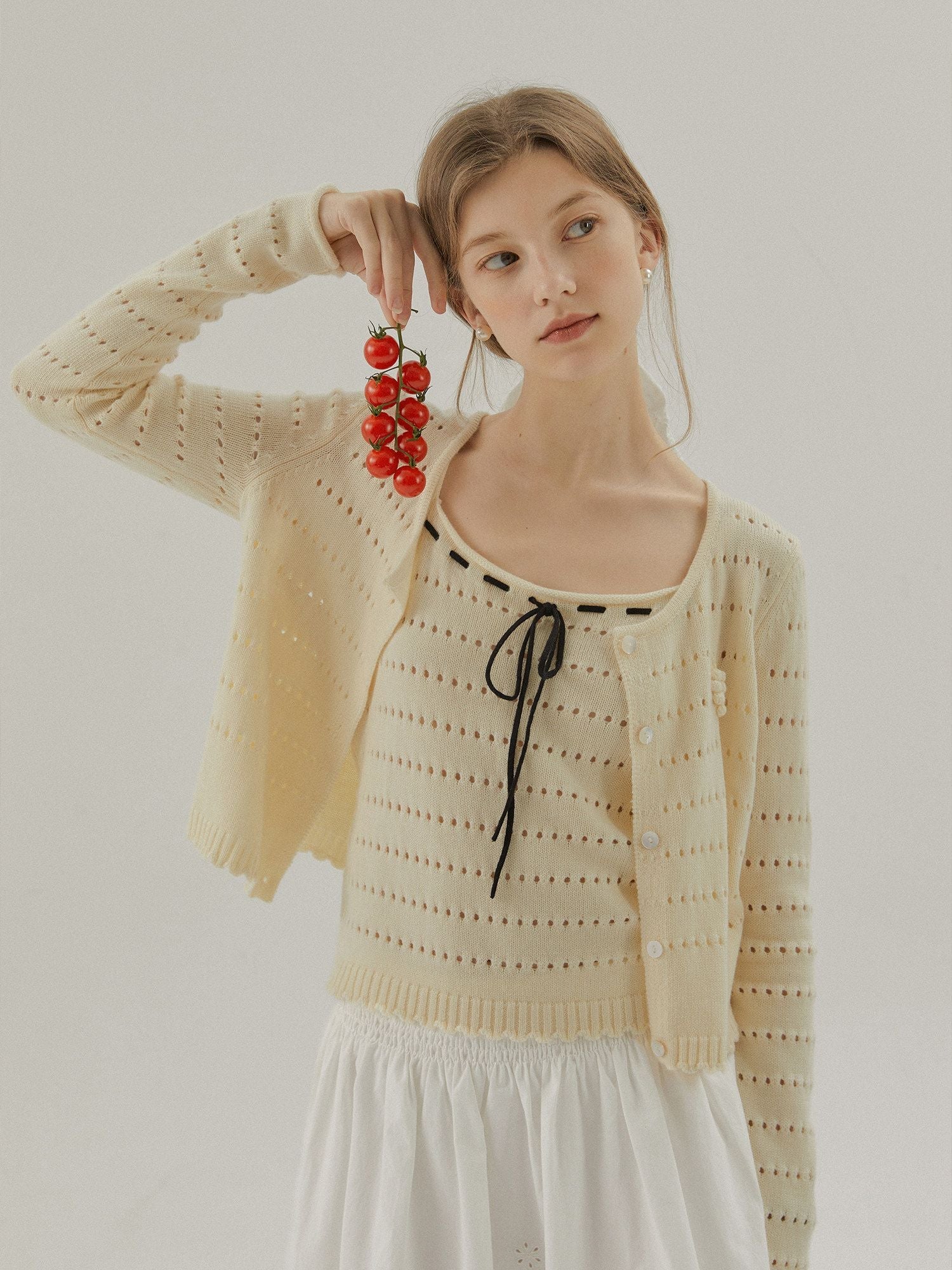 Pointelle Knit Set - Image 3