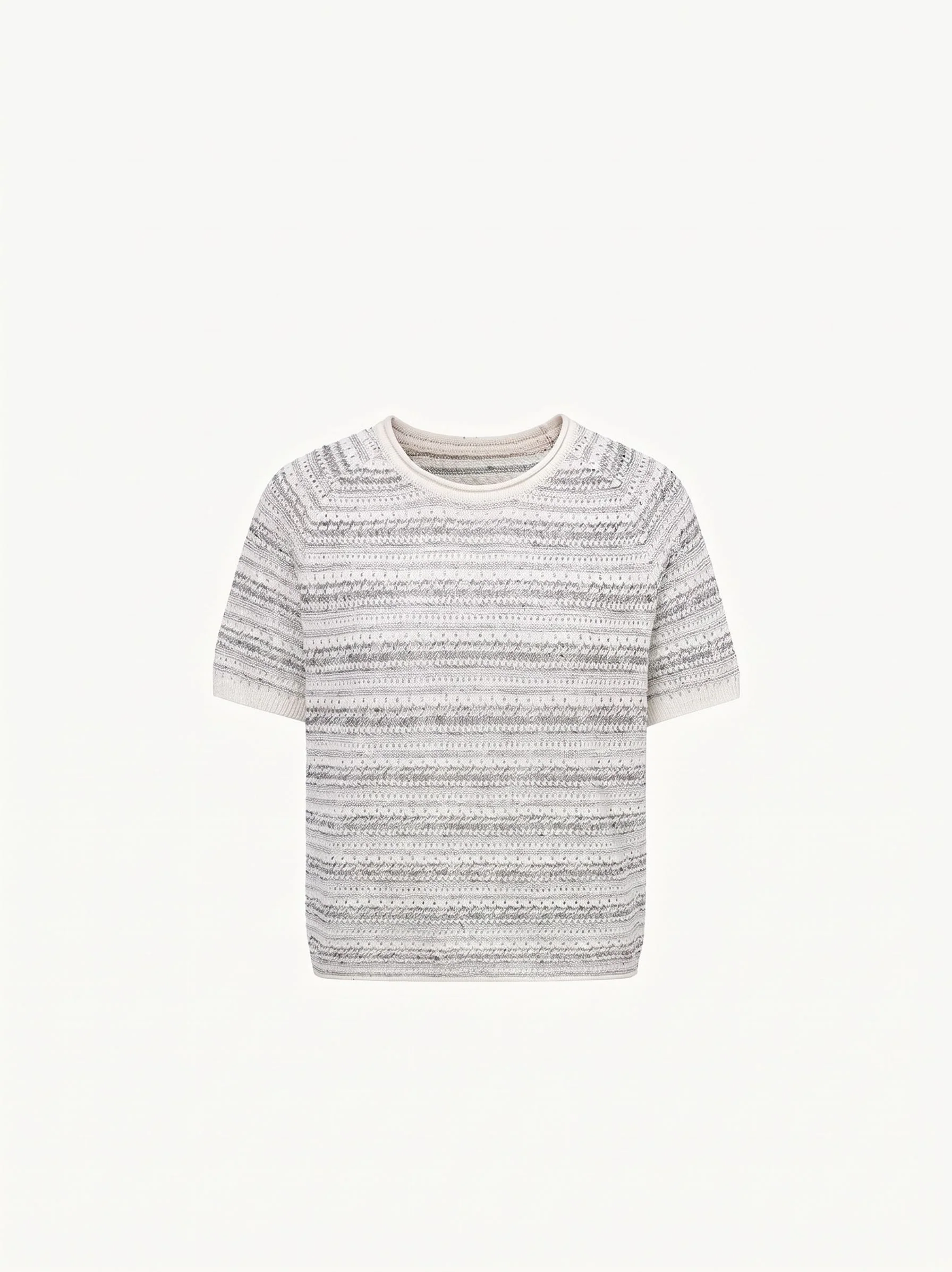 Pointelle Knit Tee - Image 6