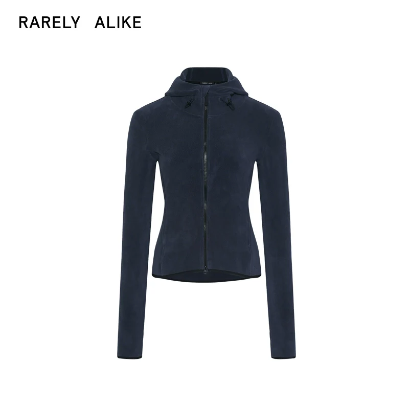 Polar Fleece Slim Hooded Jacket - Image 8