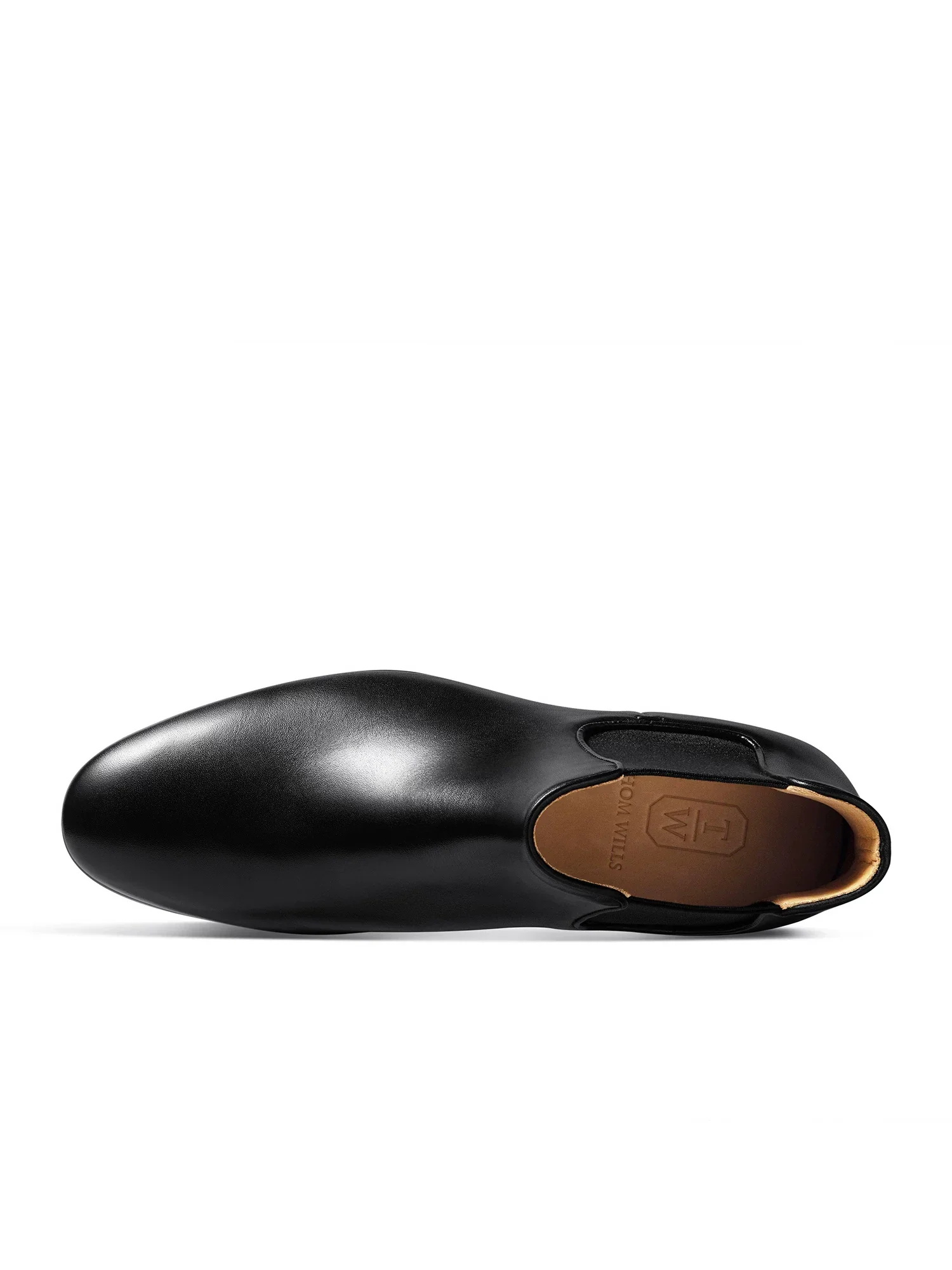 Polished Calf Leather Chelsea Boot - Image 4