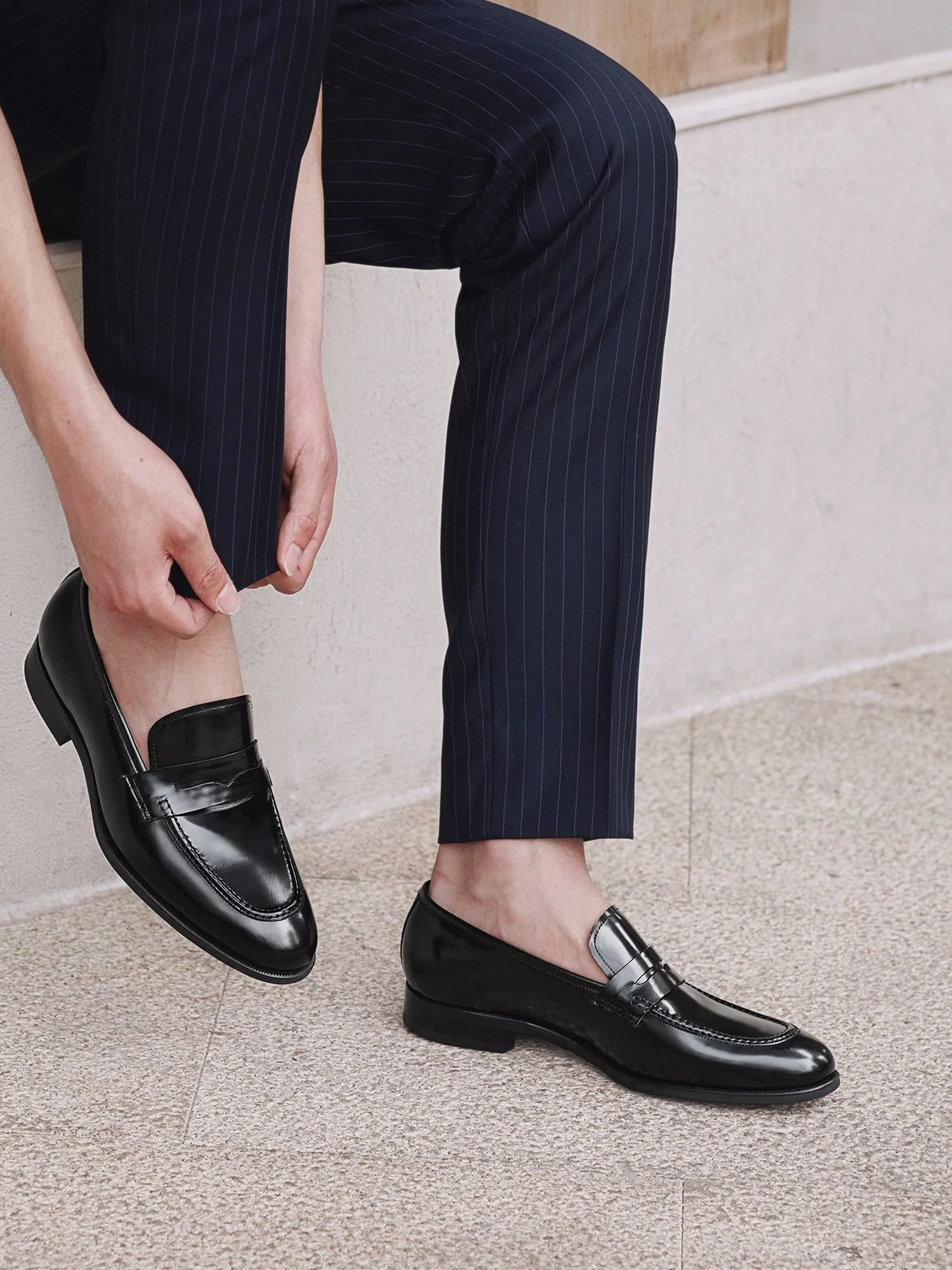 Polished Penny Loafers - Image 4