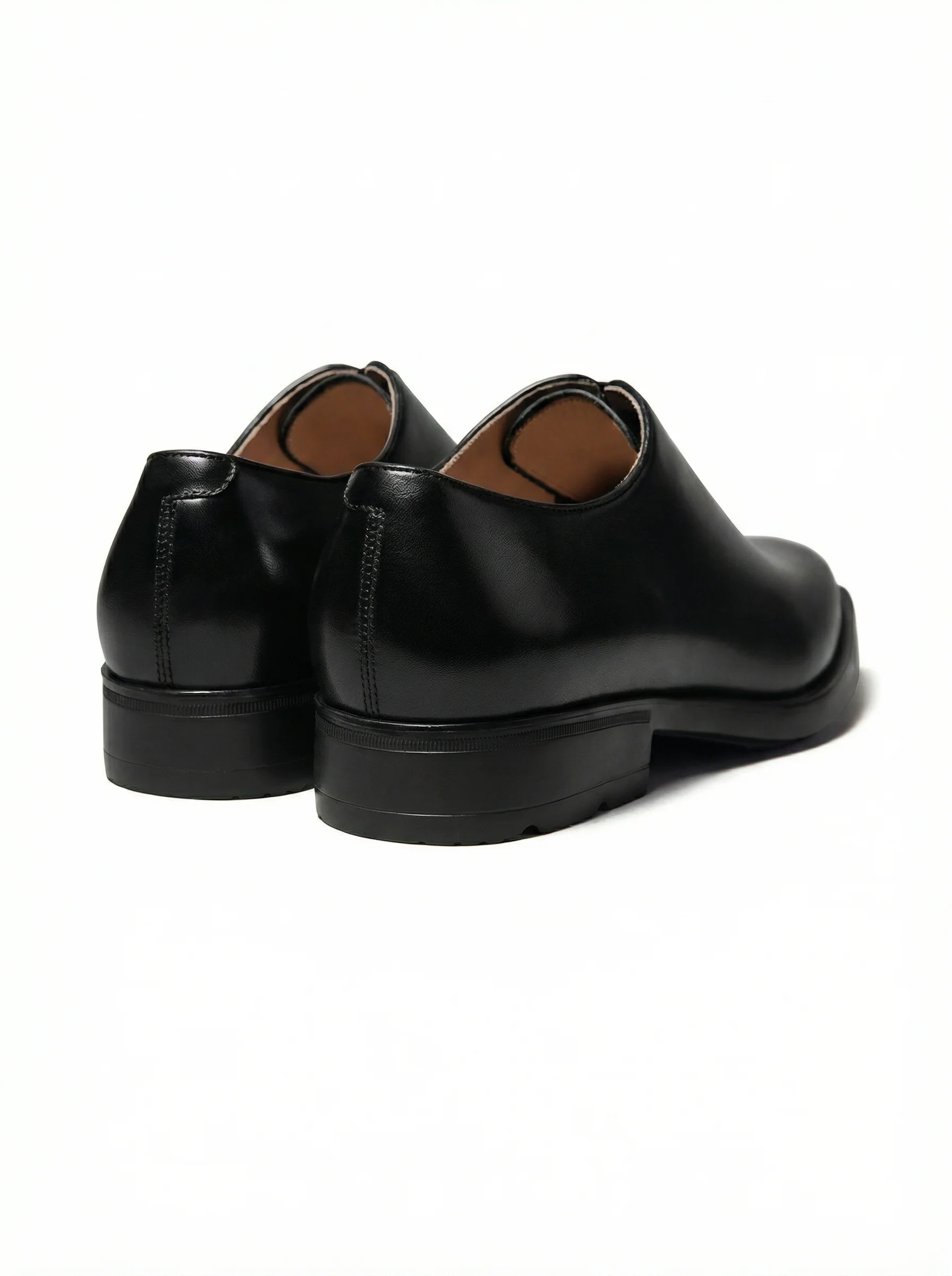 Polished Plain-Toe Oxford