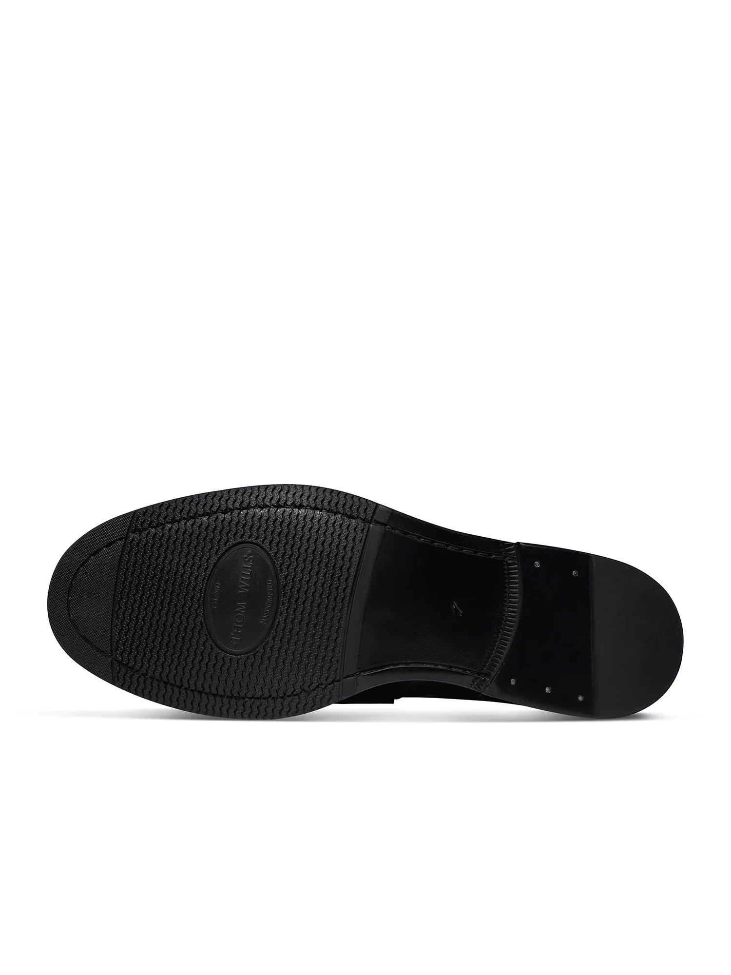Polished Studded Penny Loafer - Image 3