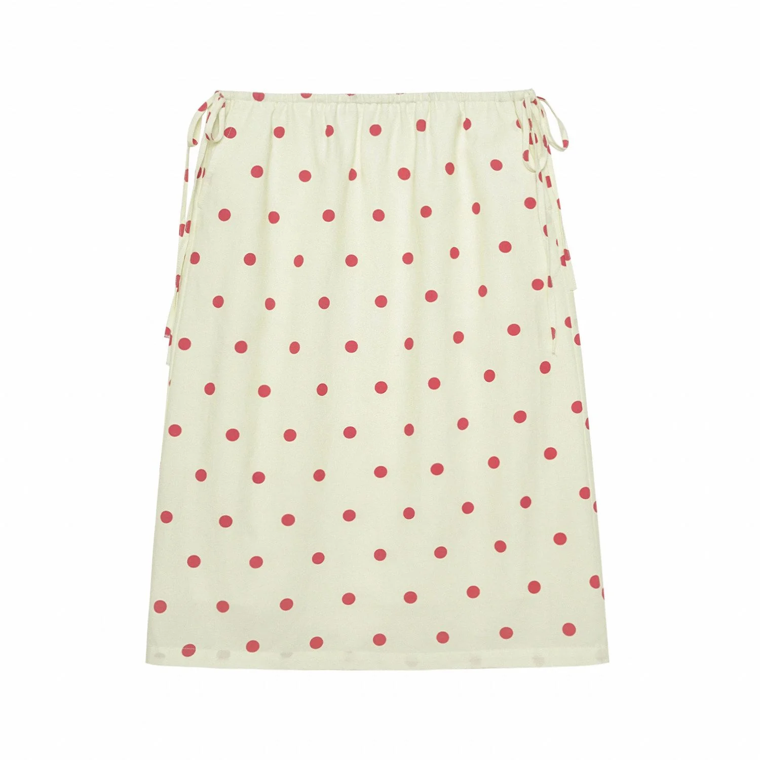 Polka Dot Drawstring Skirt - Image 6