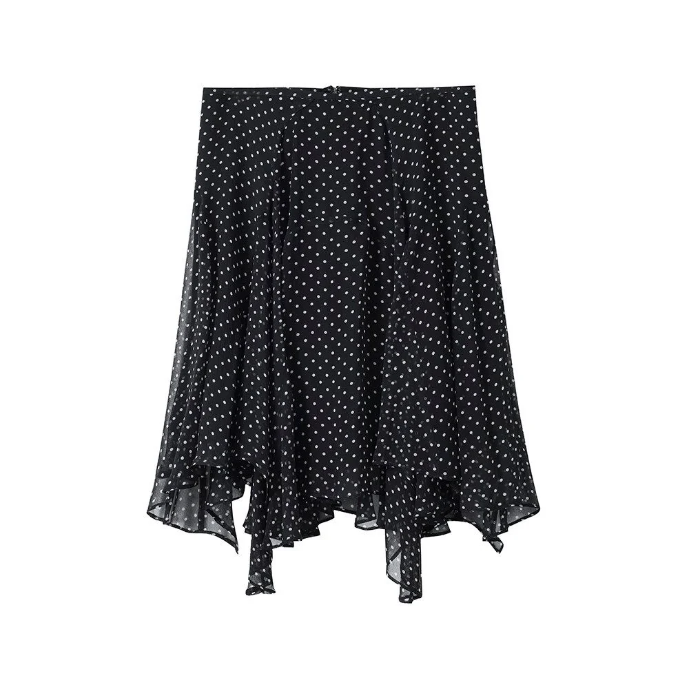 Polka Dot Handkerchief Skirt - Image 6