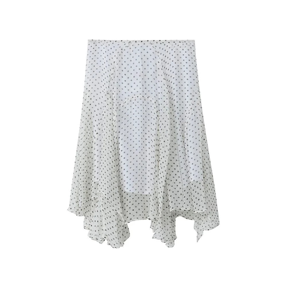 Polka Dot Handkerchief Skirt - Image 7