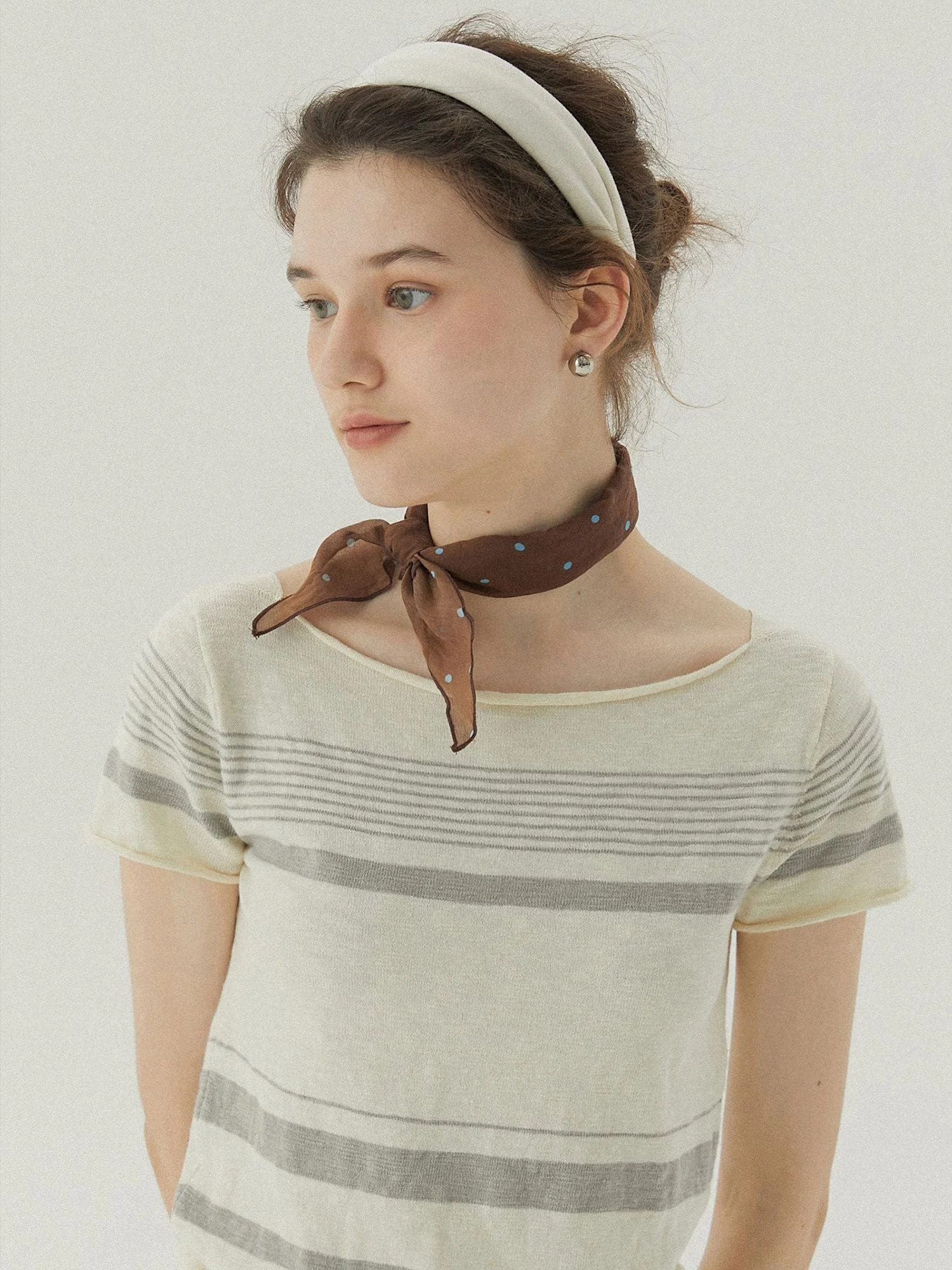 Polka Dot Scarf - Image 4