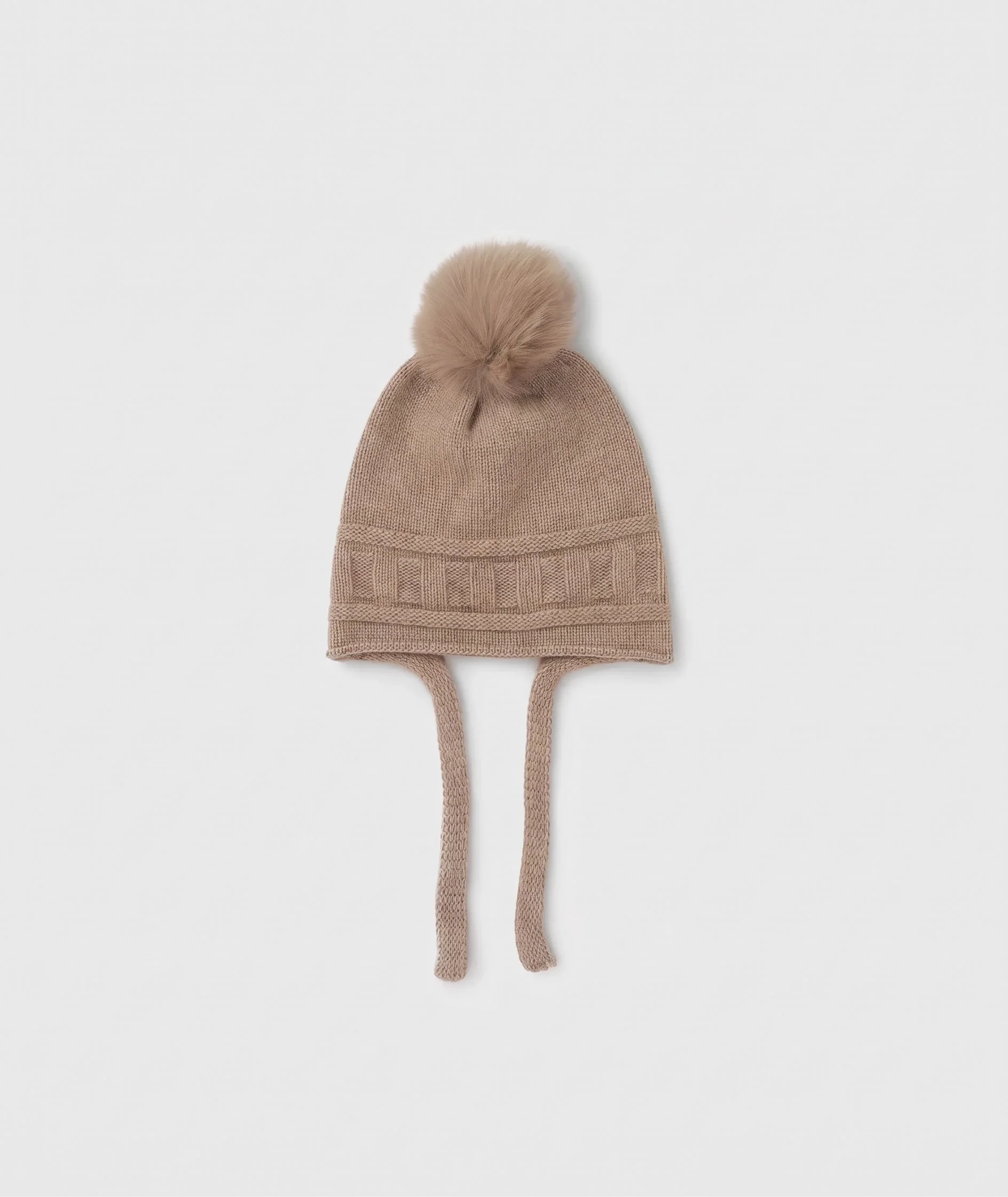 Pom Pom Earflap Beanie - Image 5