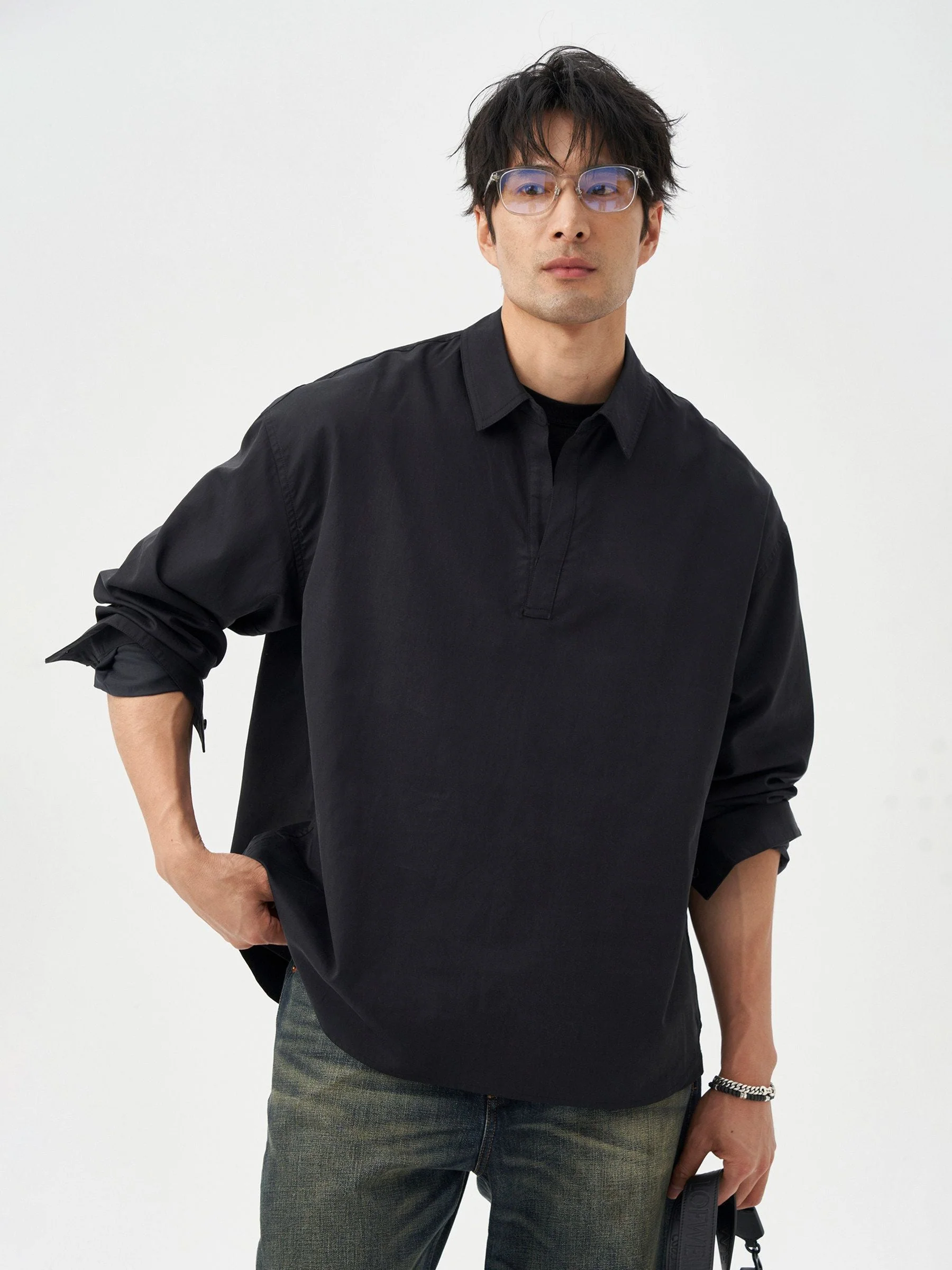 Popver Collar Shirt - Image 2