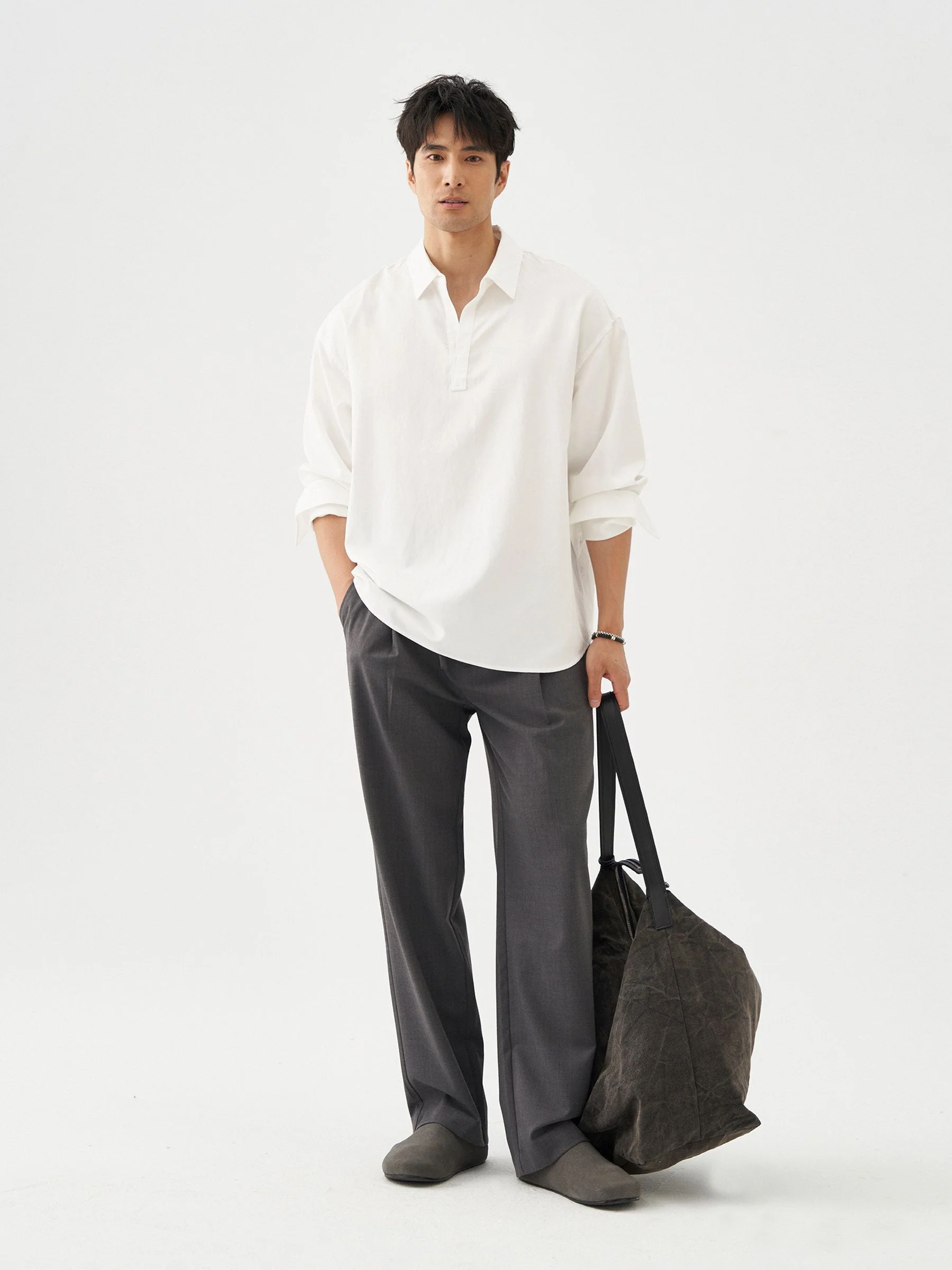 Popver Collar Shirt - Image 3