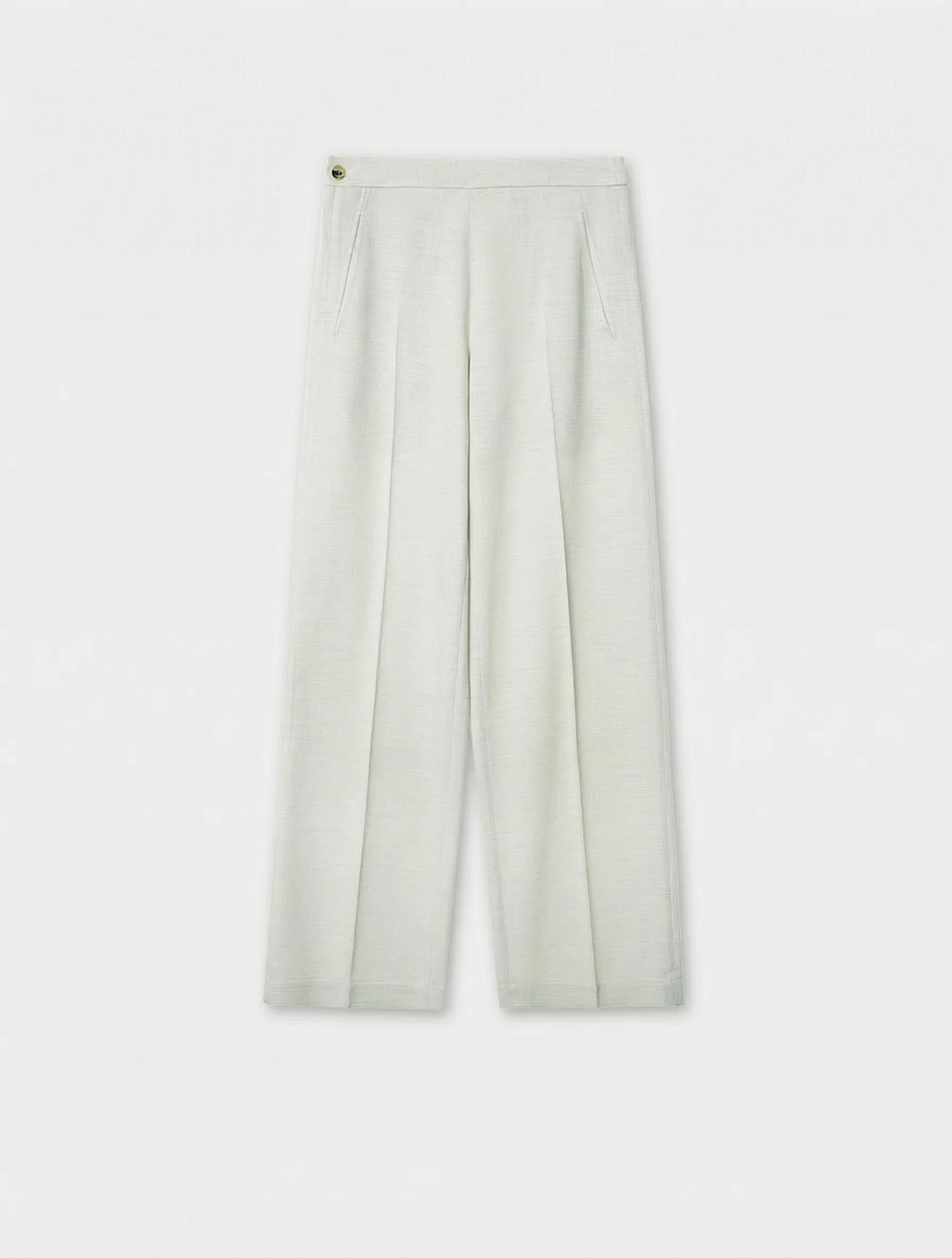 Portuguese Mulberry Silk Collarless Three-Piece Suit - Image 11