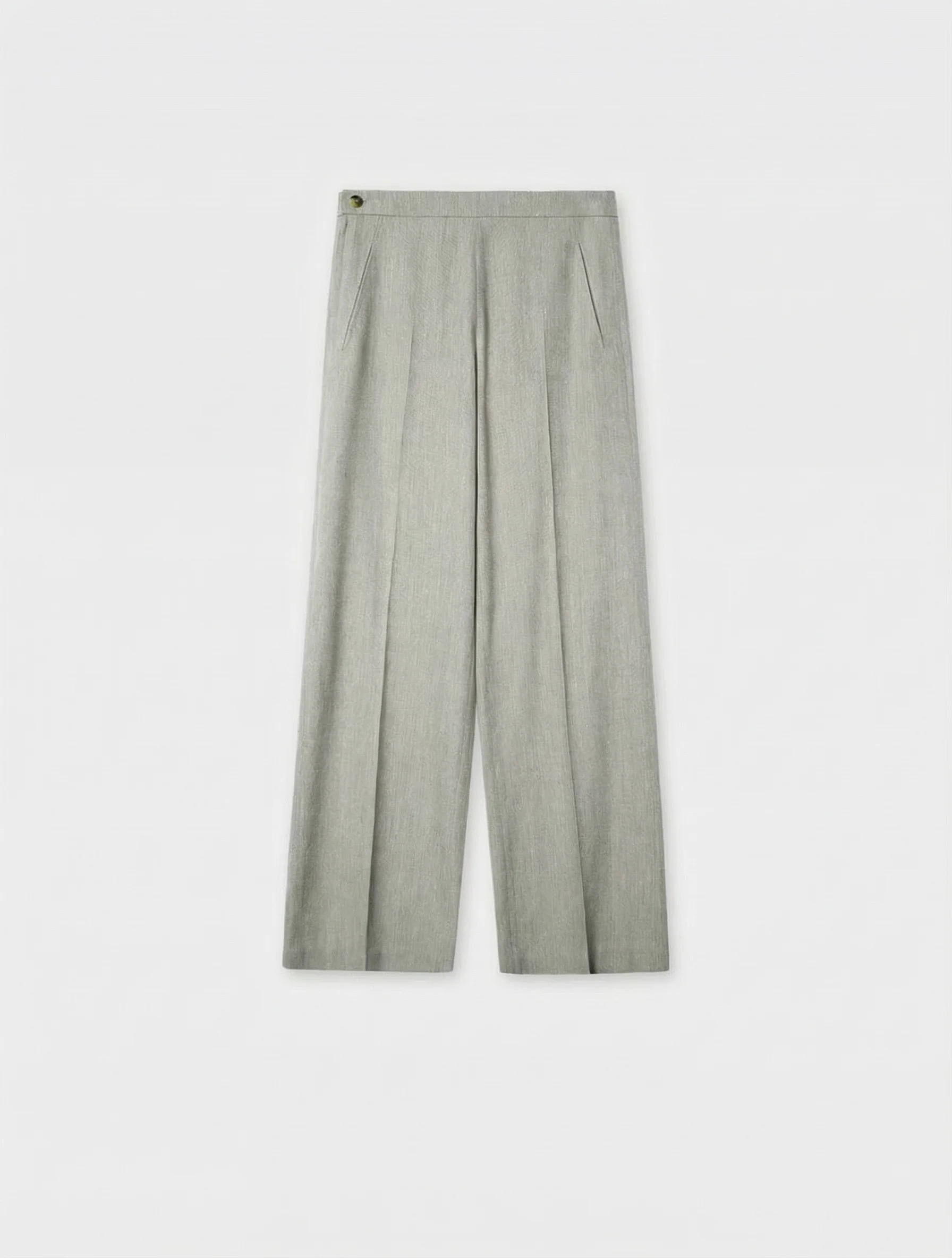 Portuguese Mulberry Silk Collarless Three-Piece Suit - Image 13
