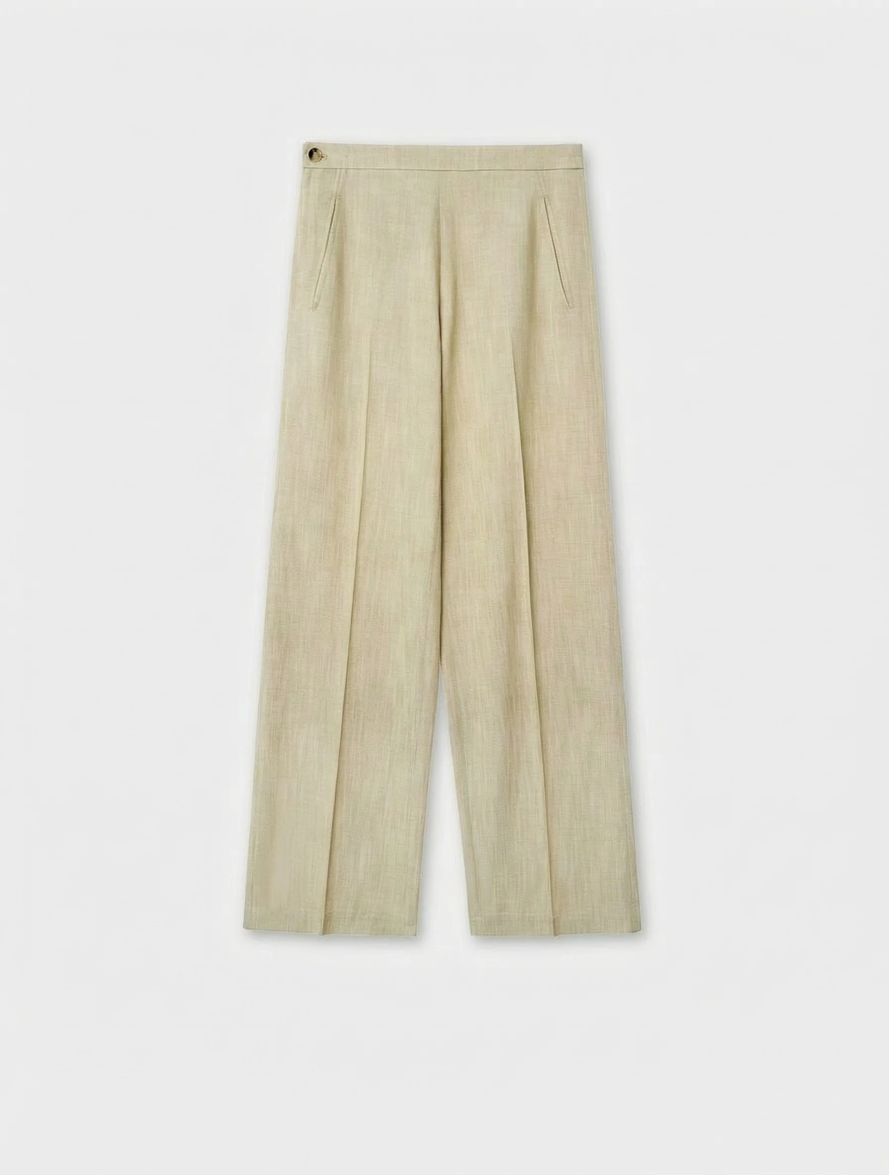 Portuguese Mulberry Silk Collarless Three-Piece Suit - Image 7