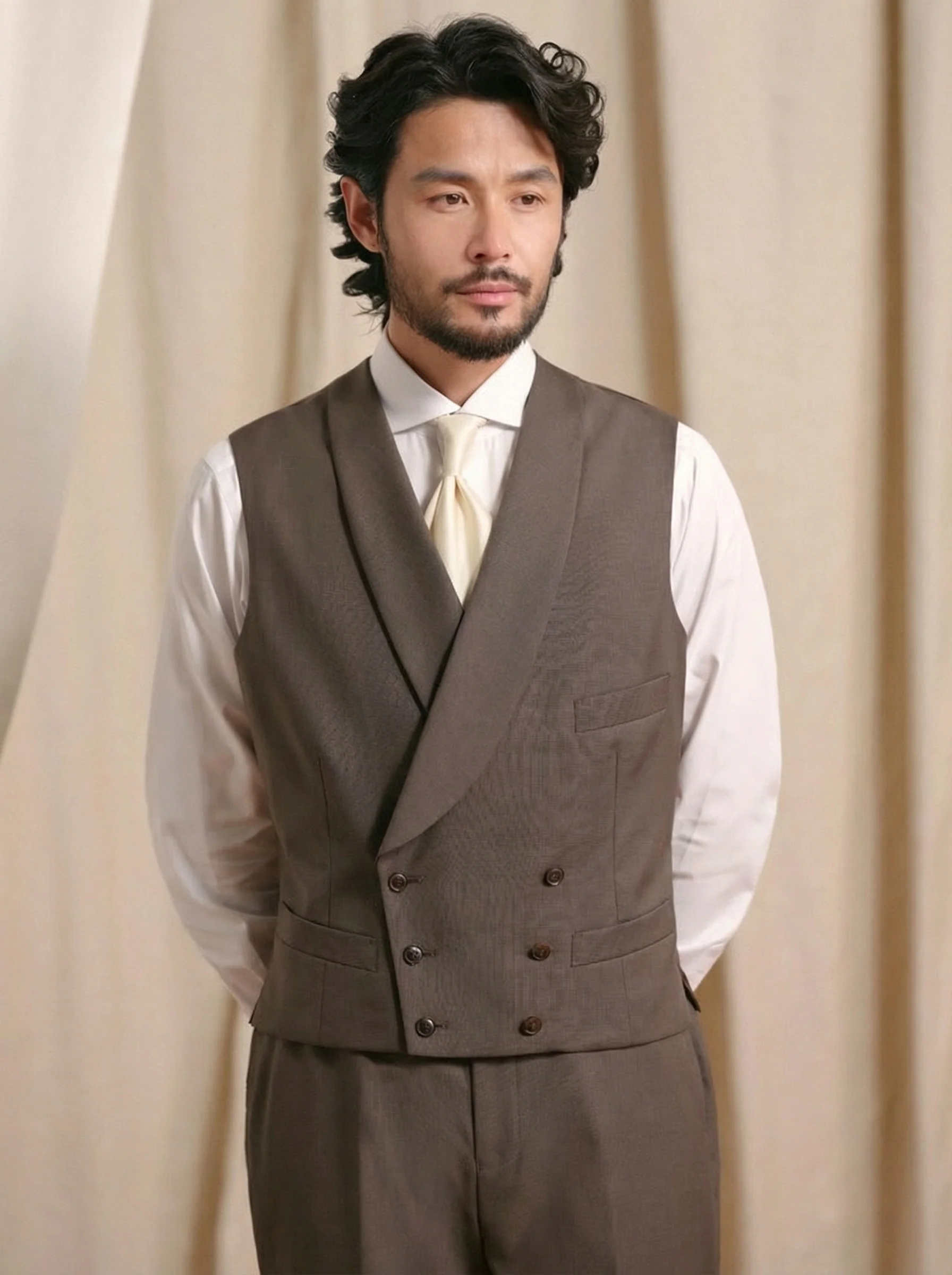 Prince Check Vest - Image 2