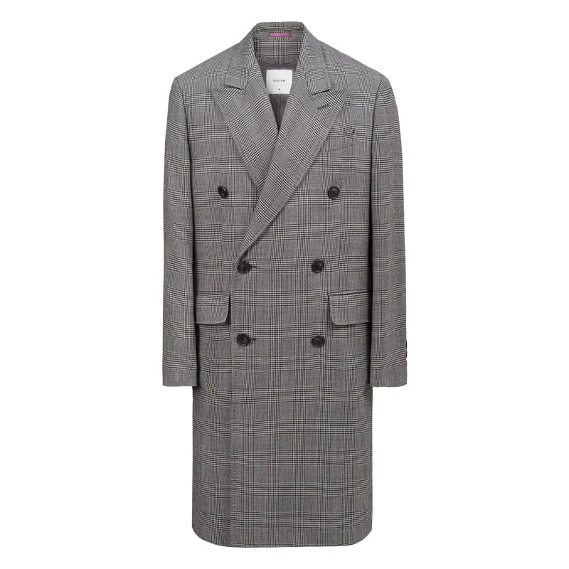 Prince Checkered Chester Coat - Image 9
