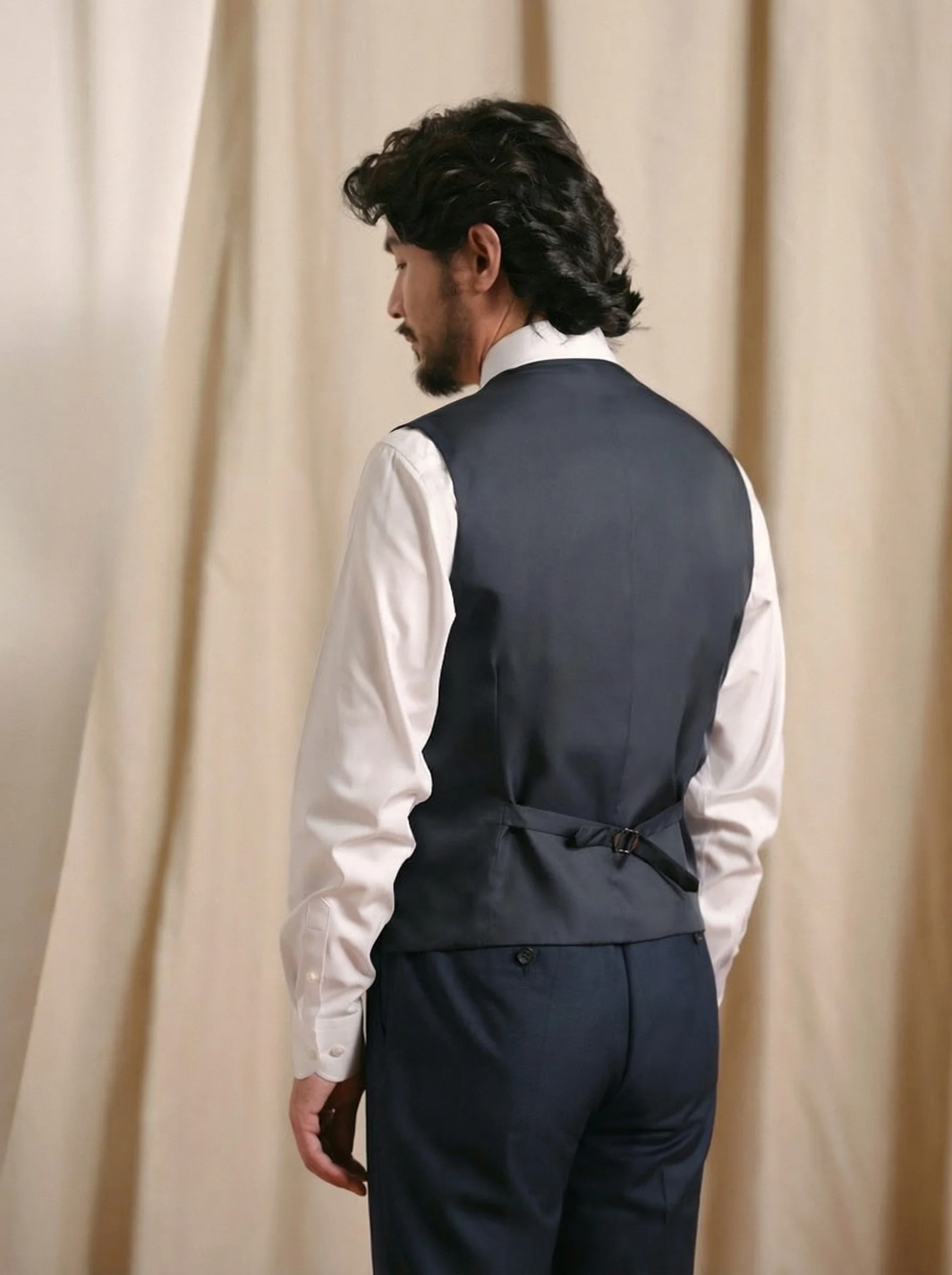 Prince-of-Wales Check Vest - Image 4