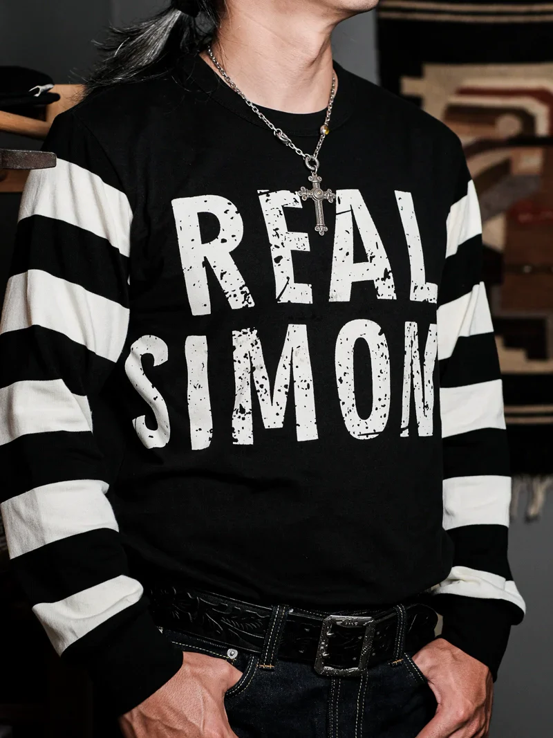 Prisoner Stripe Long-Sleeve Tee - Image 3