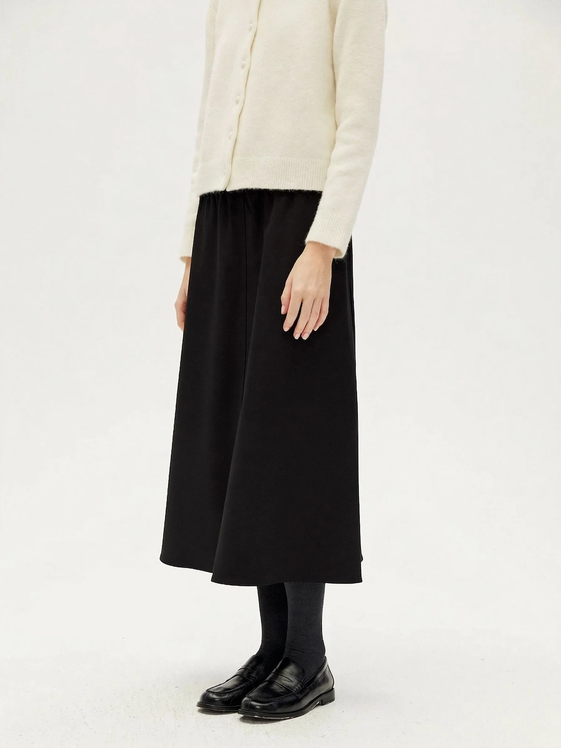 Pull-On Midi Skirt - Image 3