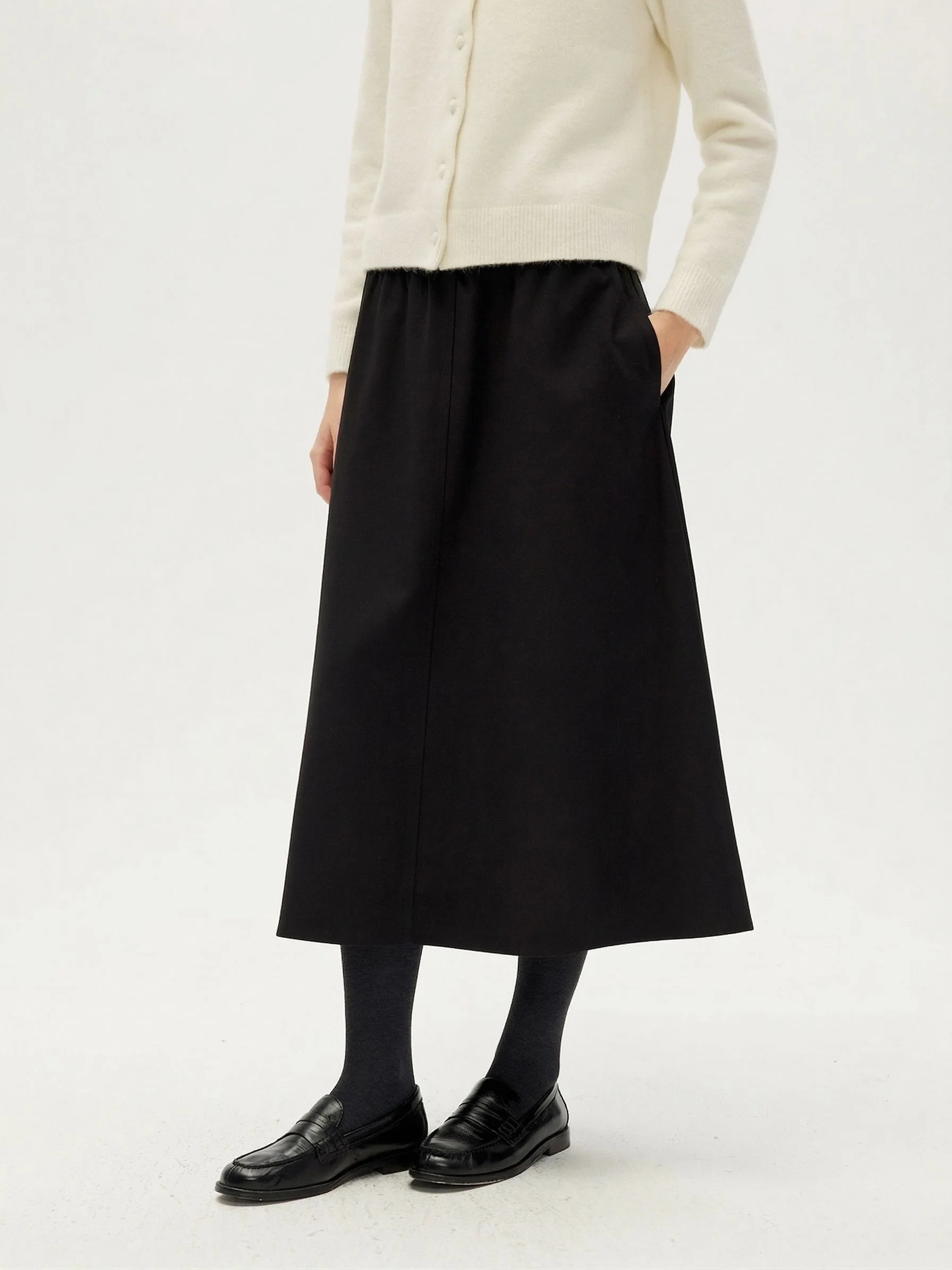 Pull-On Midi Skirt - Image 4