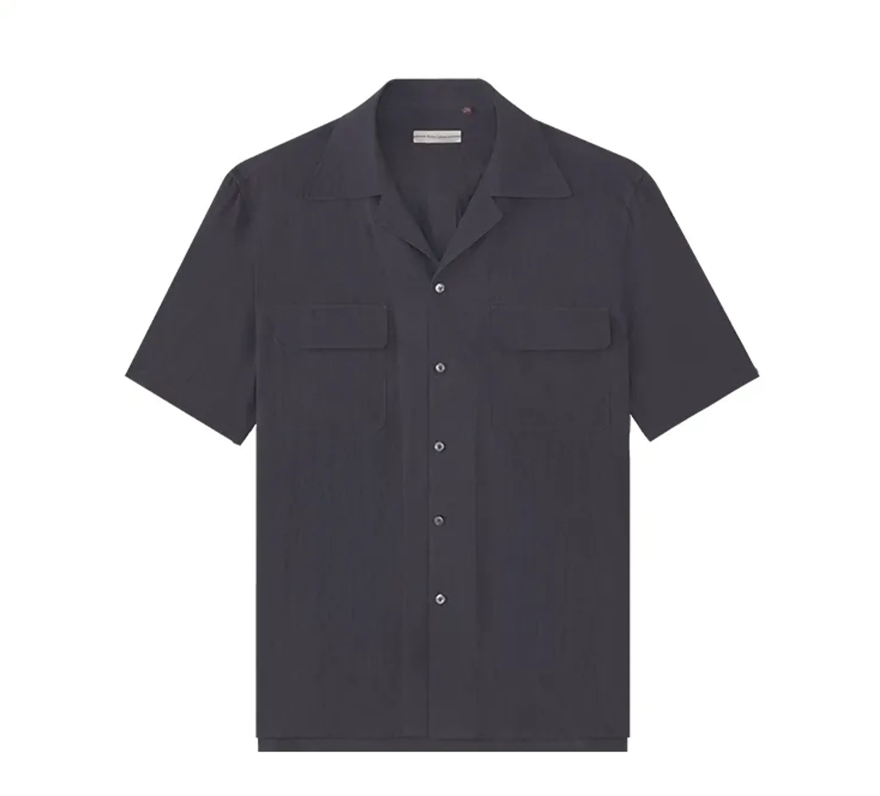 Pure Linen Cuban Collar Shirt - Image 5