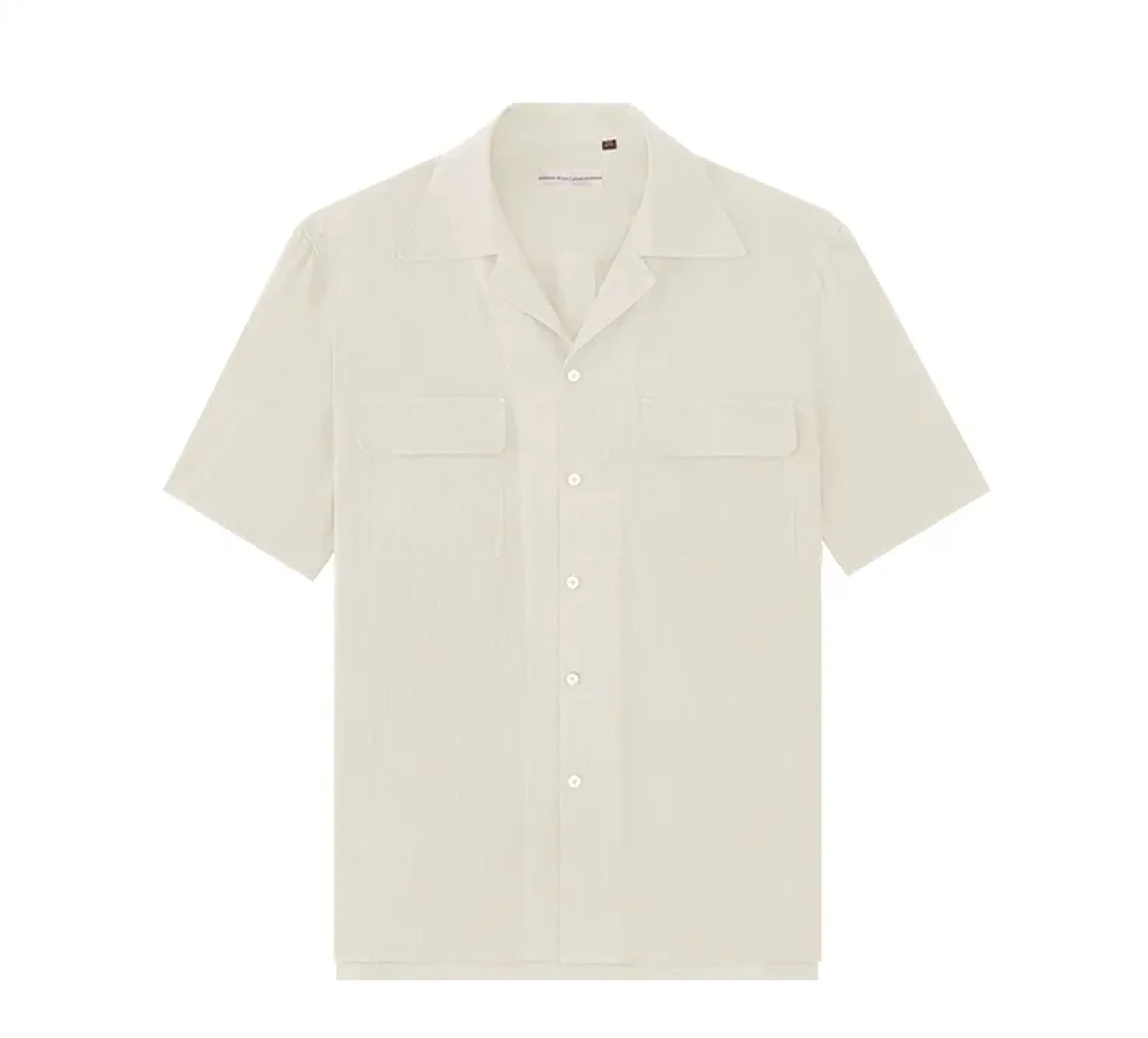 Pure Linen Cuban Collar Shirt - Image 8