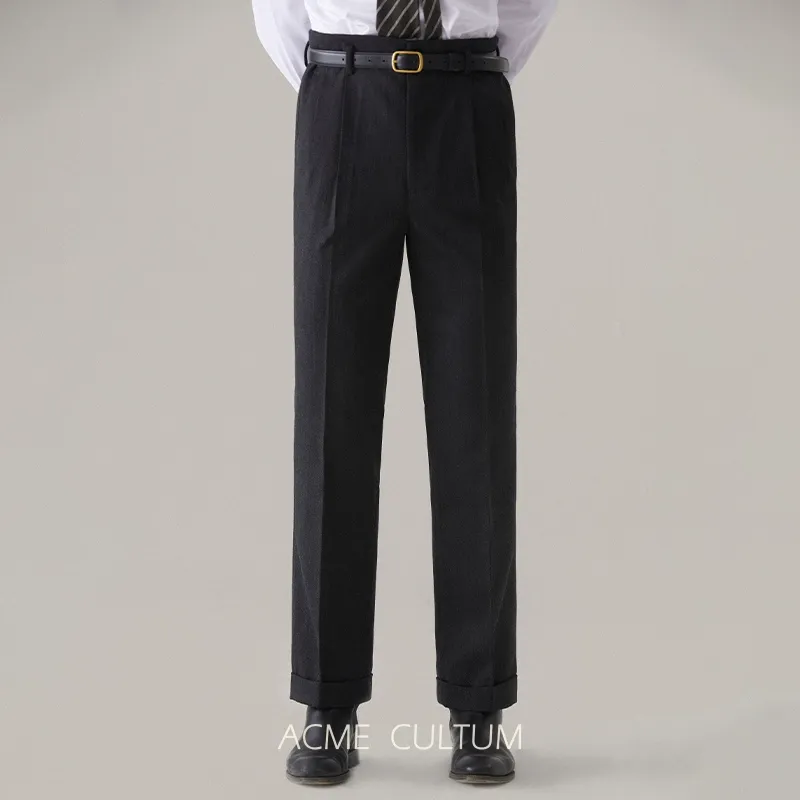 Pure Merino Wool Trousers - Image 8