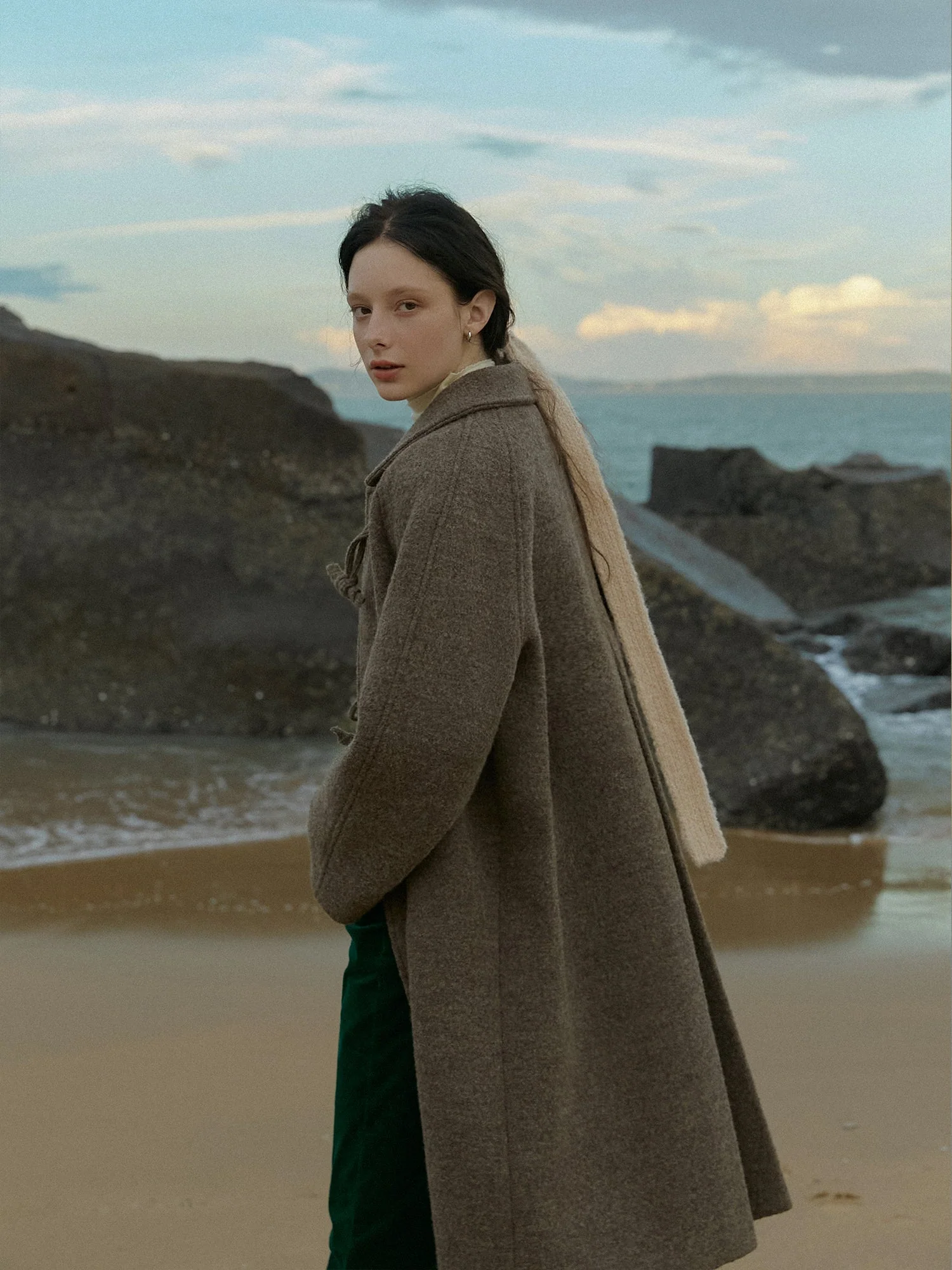 Pure Wool Bouclé Coat - Image 4