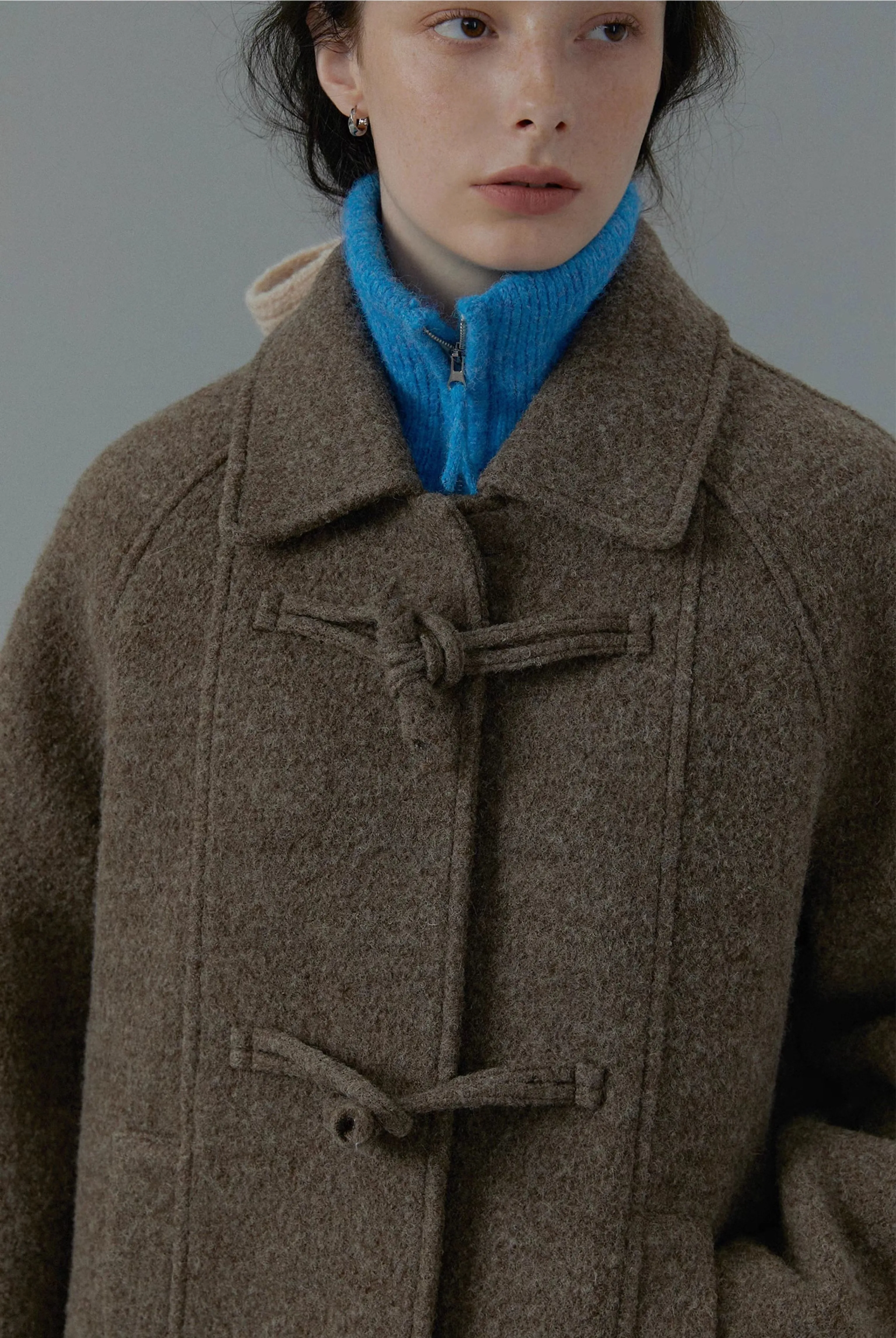 Pure Wool Bouclé Coat - Image 7