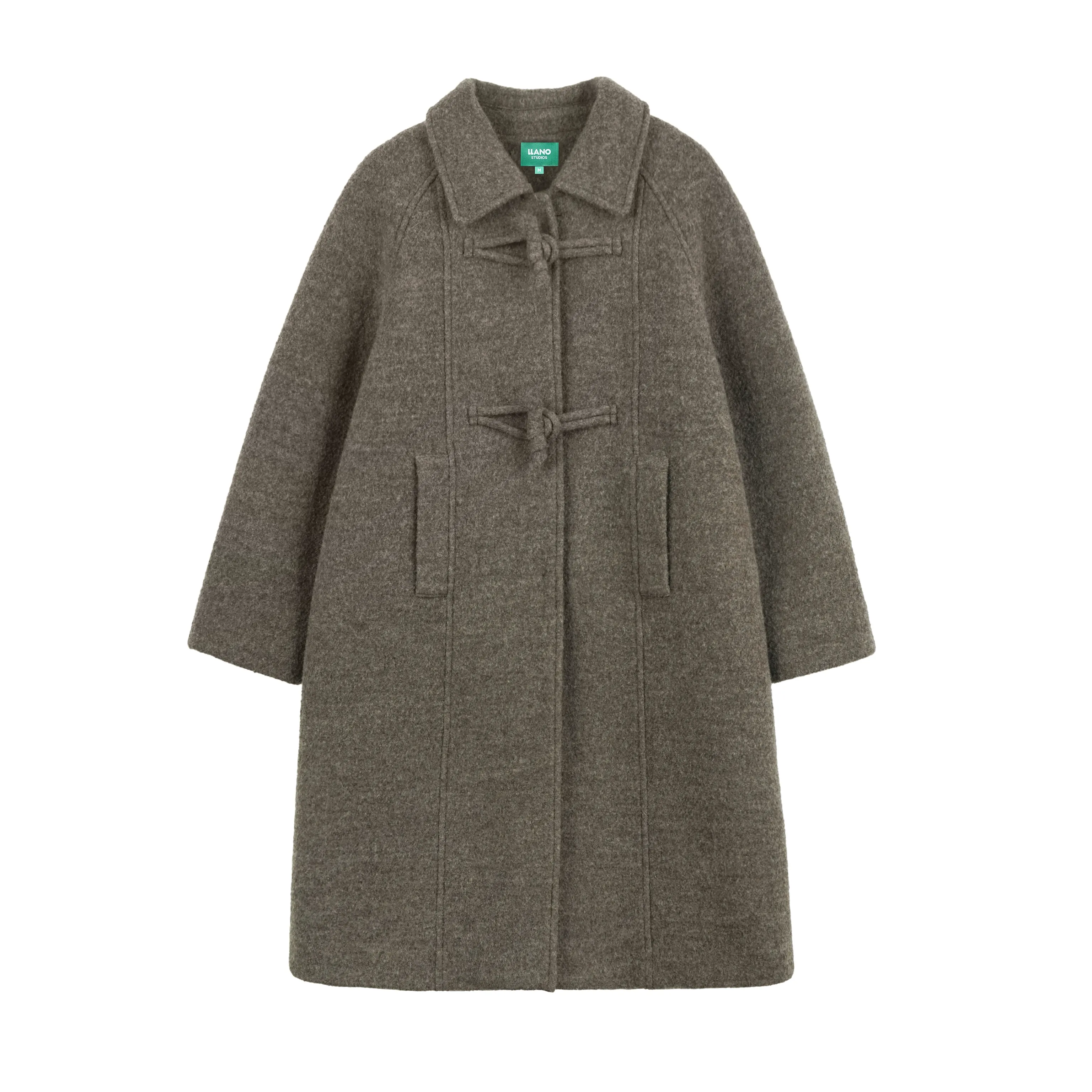 Pure Wool Bouclé Coat - Image 9
