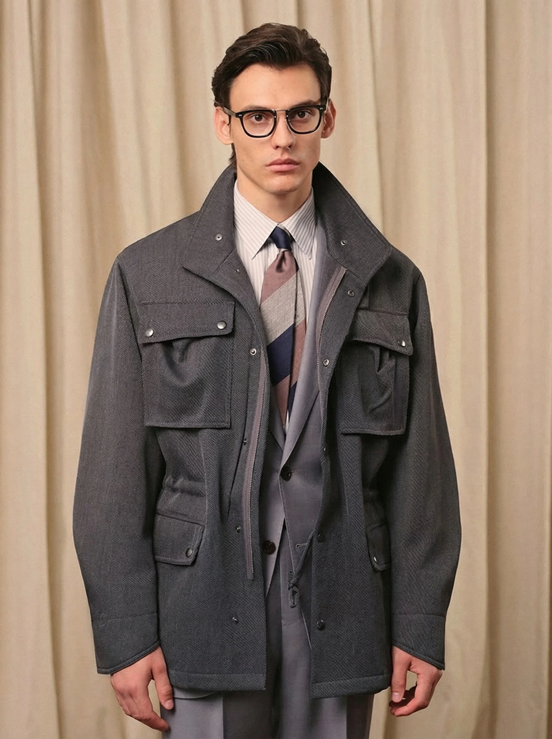 Pure Wool Field Jacket