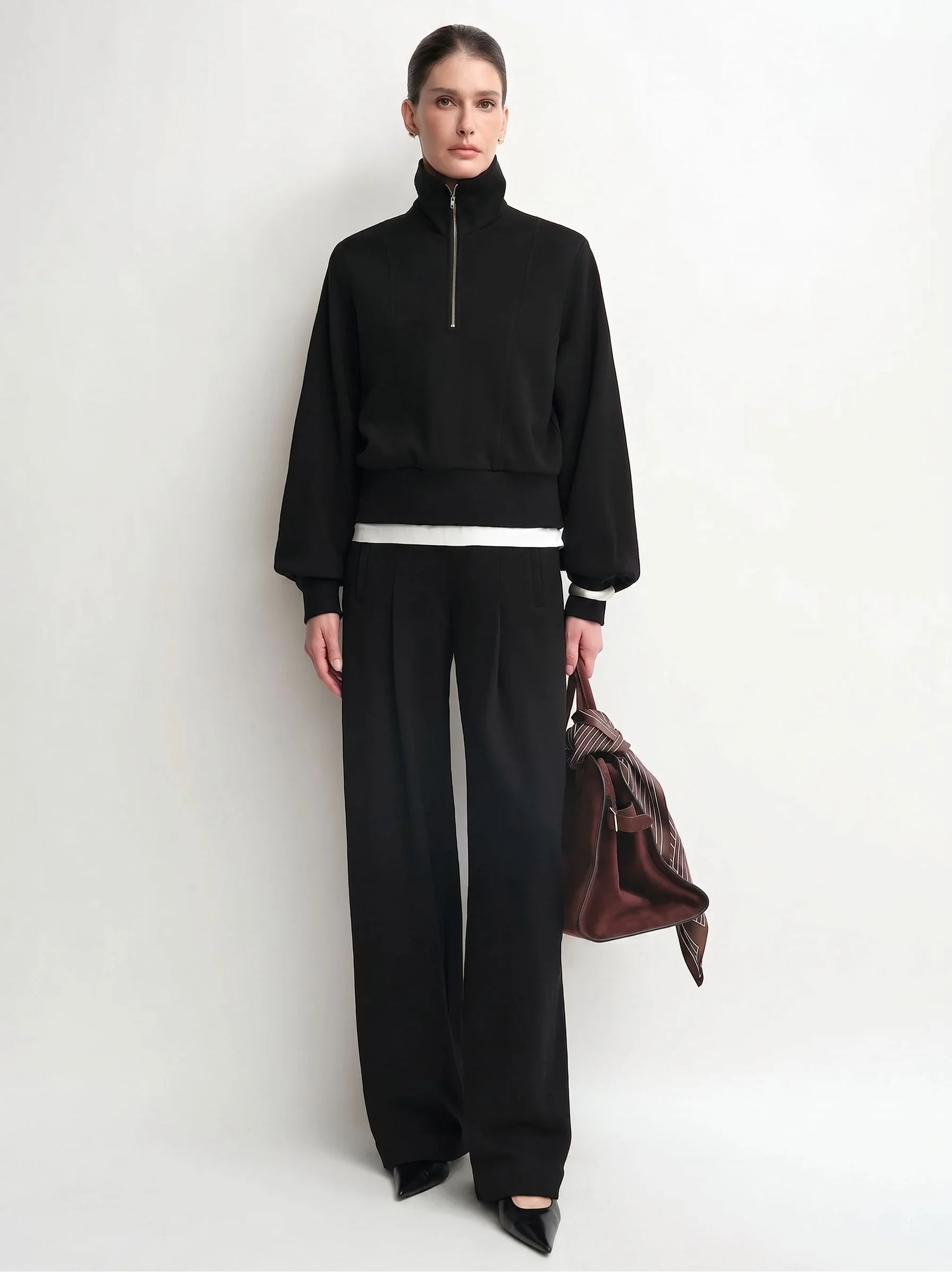 Quarter-Zip Knit Pullover - Image 2