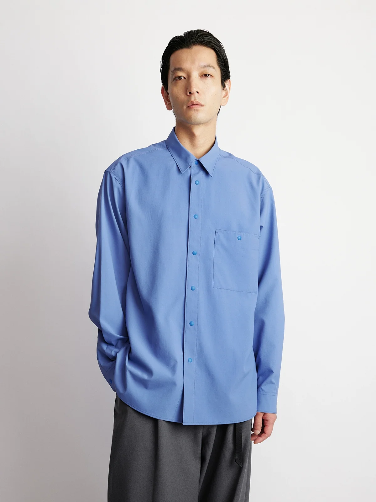 Quick-Dry Easy-Care Long-Sleeve Shirt - Image 3