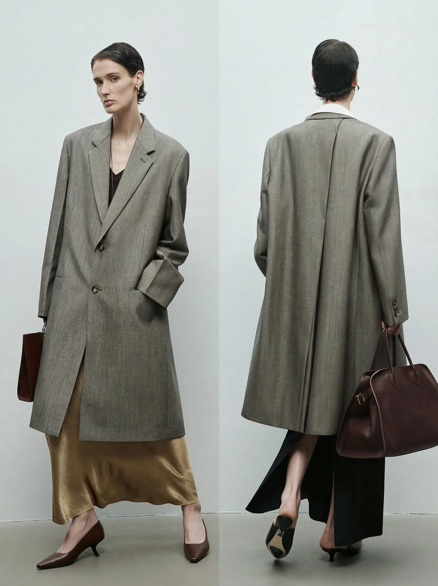 Quiet Luxury Blazer Coat - Image 3
