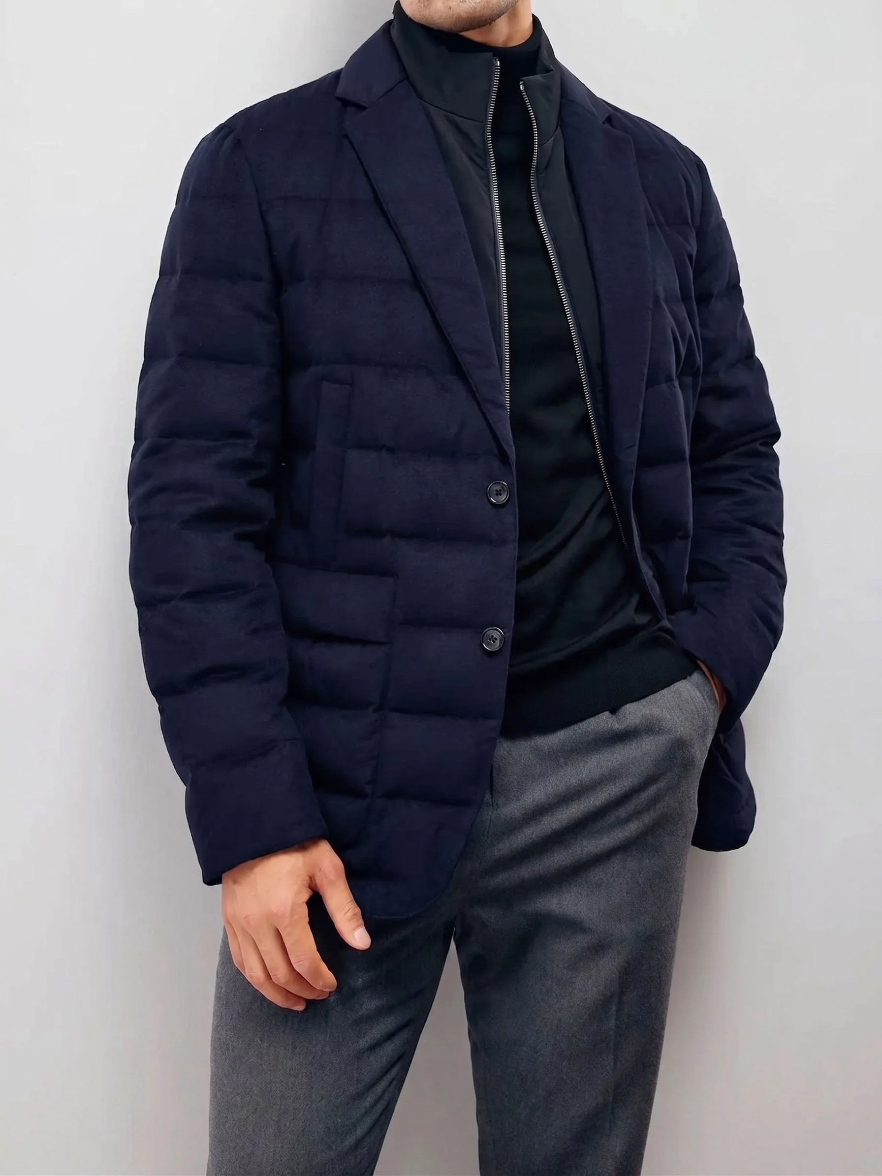 Quilted Blazer Jacket