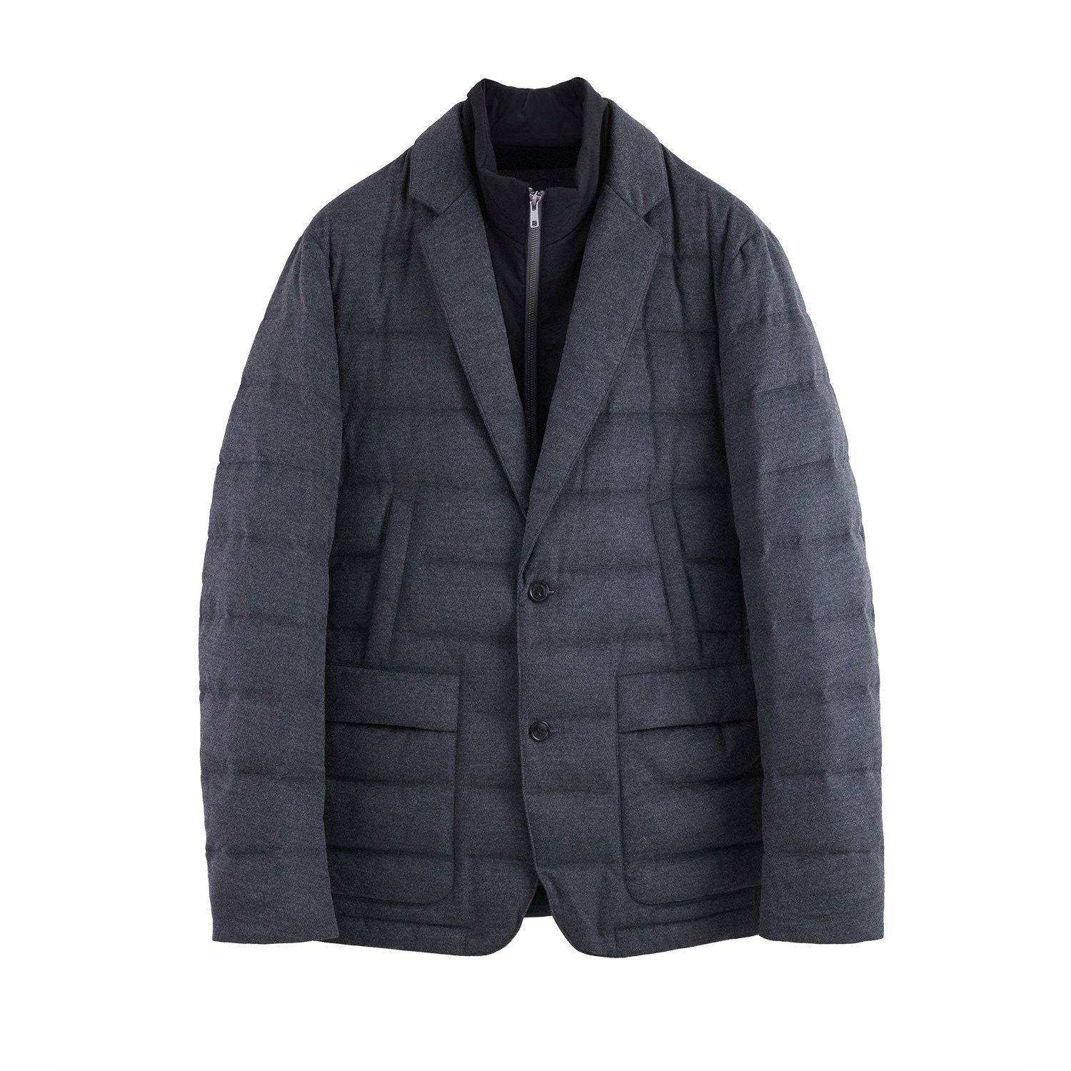 Quilted Blazer Jacket - Image 6
