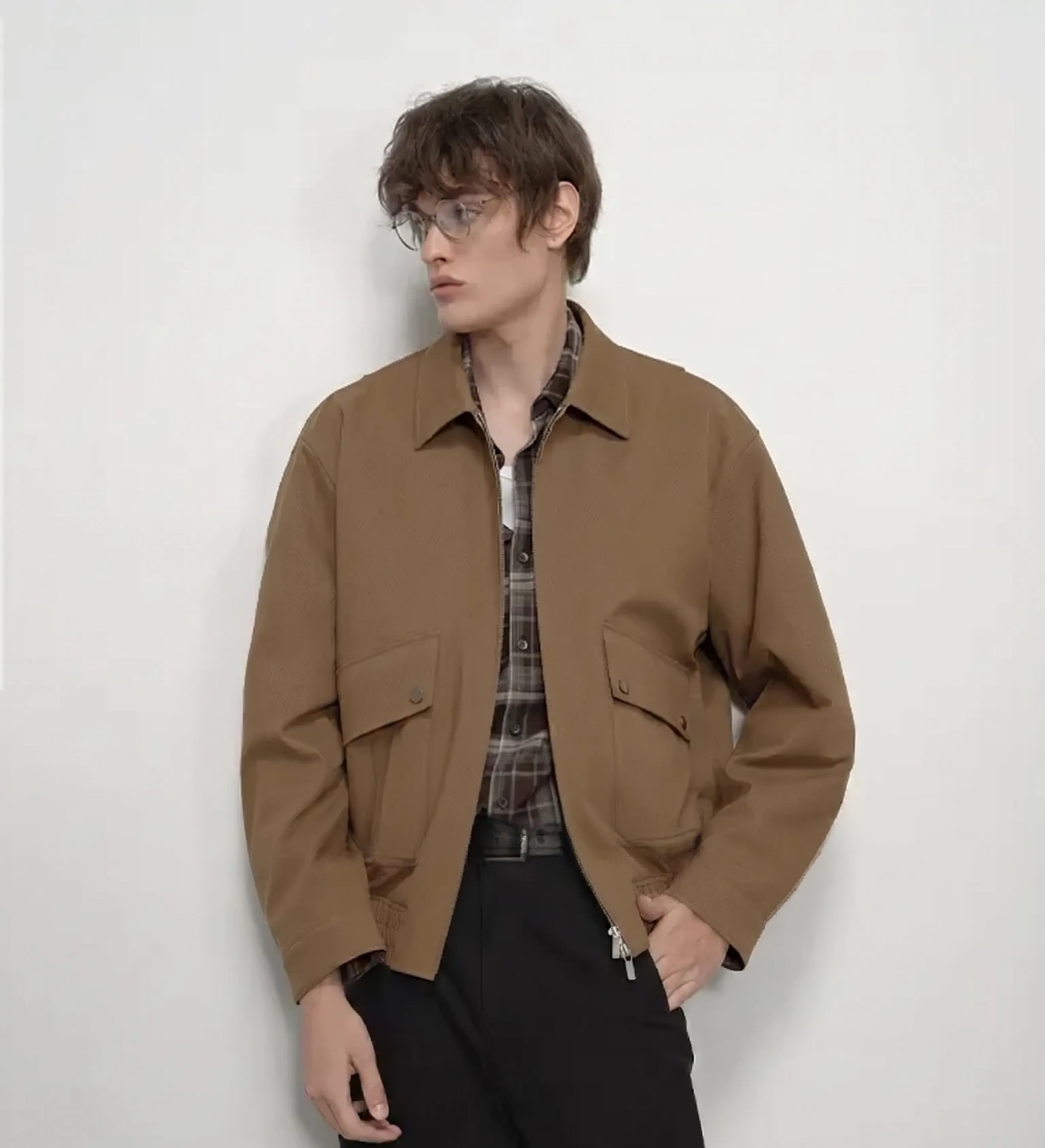 Quilted Cotton Twill Utility Jacket - Image 4