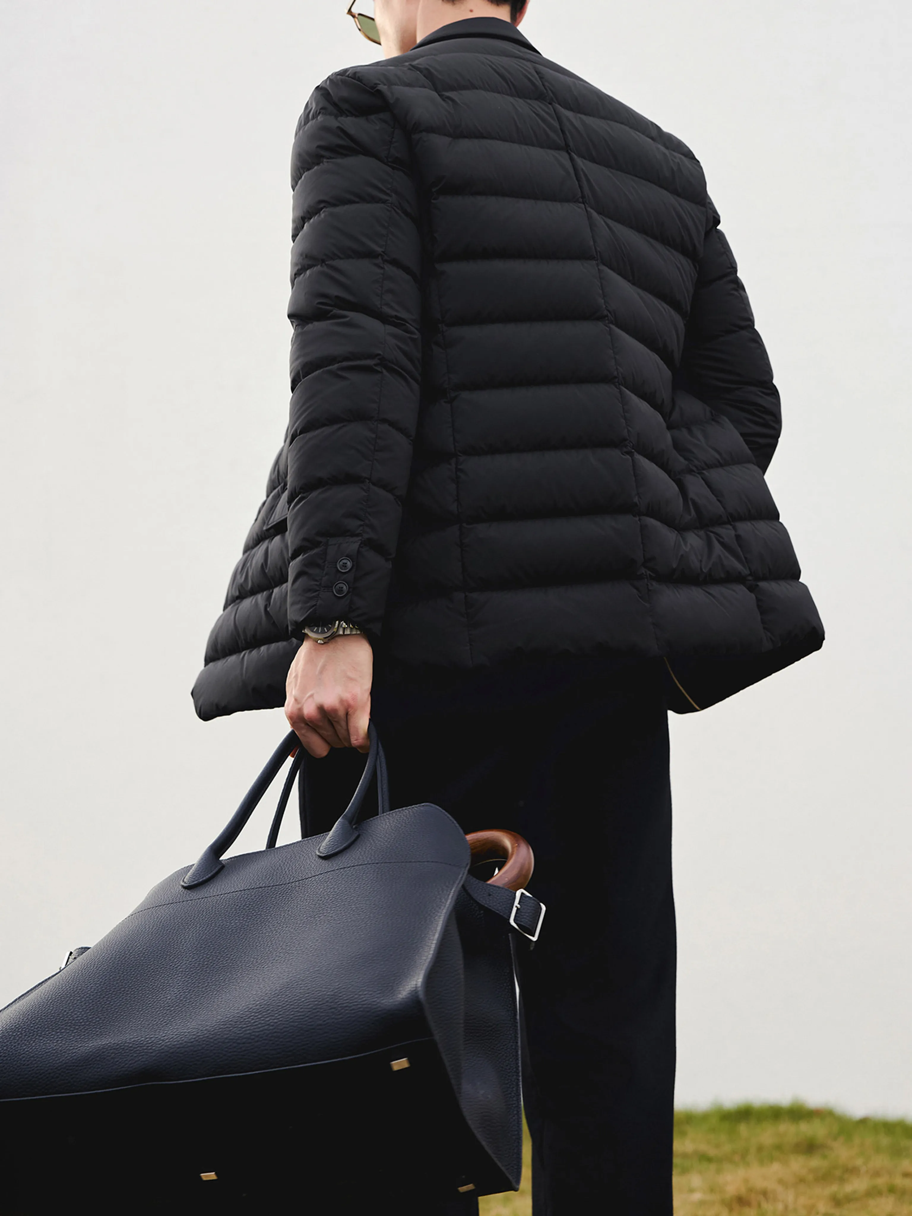 Quilted Down Blazer - Image 5