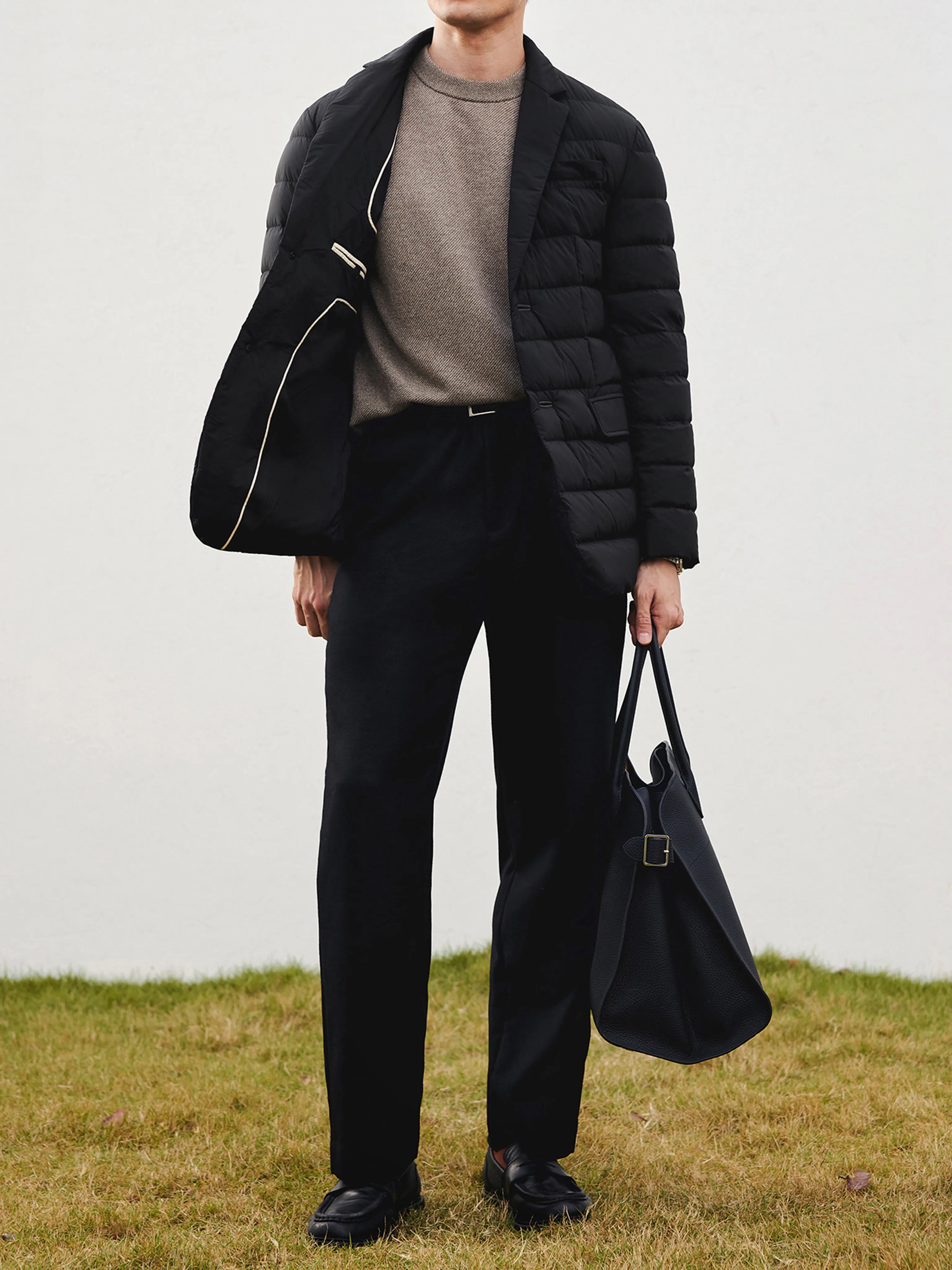 Quilted Down Blazer - Image 6