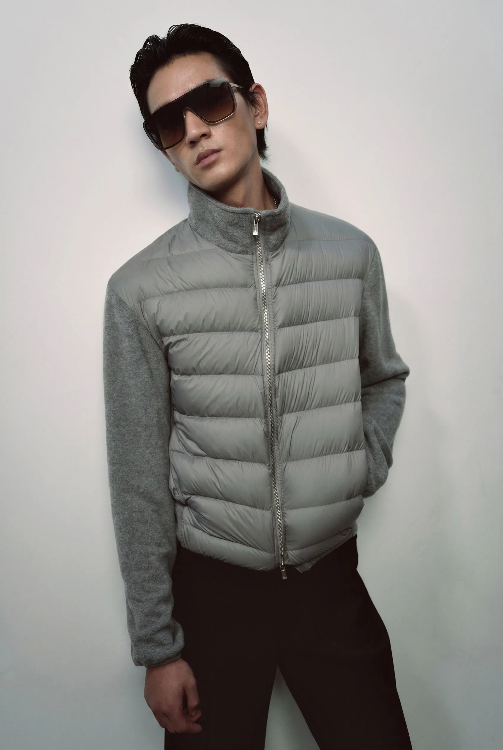 Quilted Hybrid Jacket