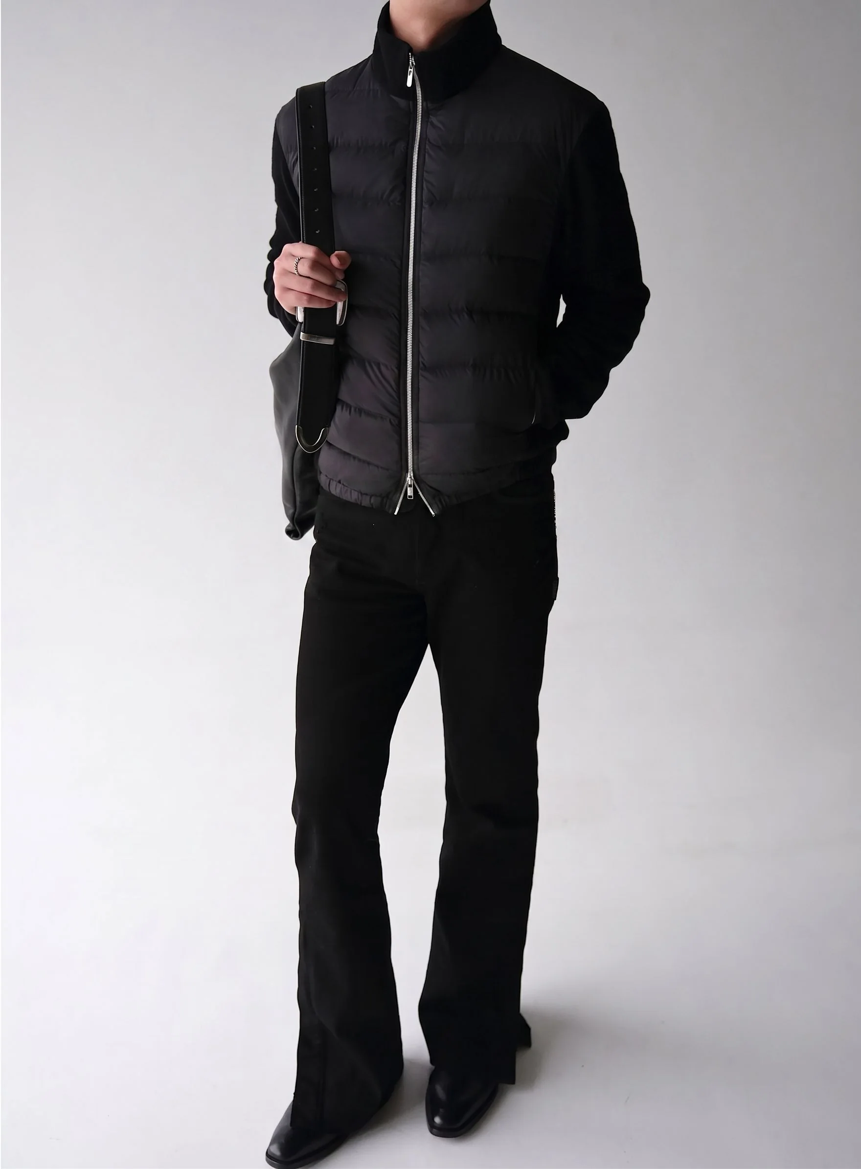 Quilted Hybrid Jacket - Image 4